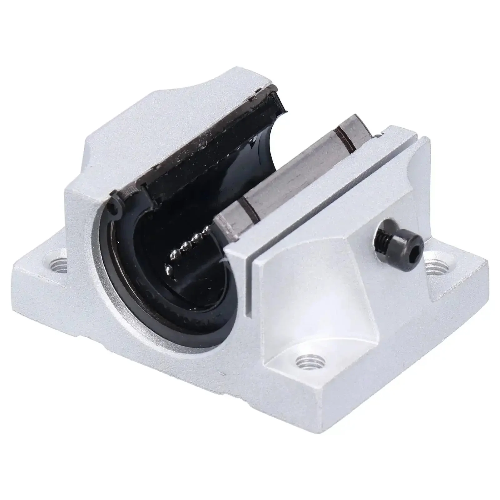 20Mm Bore Linear Ball Bearing Slide Block For Linear Guide Rails, Smooth Glide, Precise Motion, 68Mm Long By 51Mm Wide By 31Mm High, Heavy Duty Slider Block With 20Mm Bore Dia - Image 6