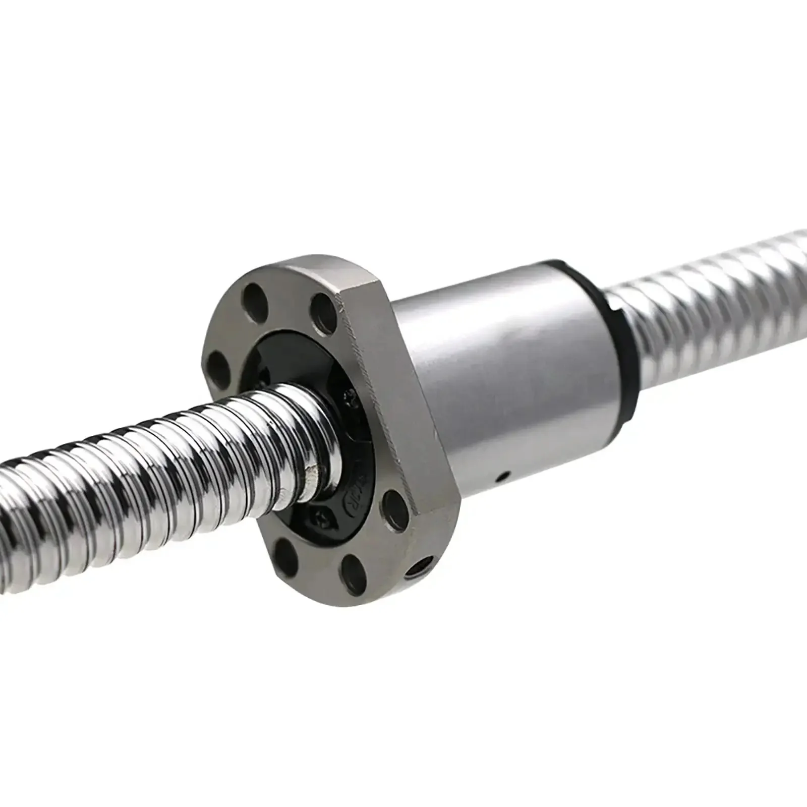 20Mm SFS2010 Ballscrew 1720mm Length 10mm Lead High Speed Quiet Anti Backlash Linear Motion for BK15 BF15 End Machining Precision C7 Grade Ball Screw for CNC Gearheads and DIY Builders - Image 3