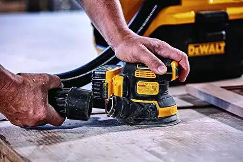 20V Max Brushless Orbital Sander Tool Only With Variable Speed Control 8000 To 12000 OPM Low Profile Body For Close Work Replaceable 8-Hole Hook And Loop Sanding Pad - Image 6