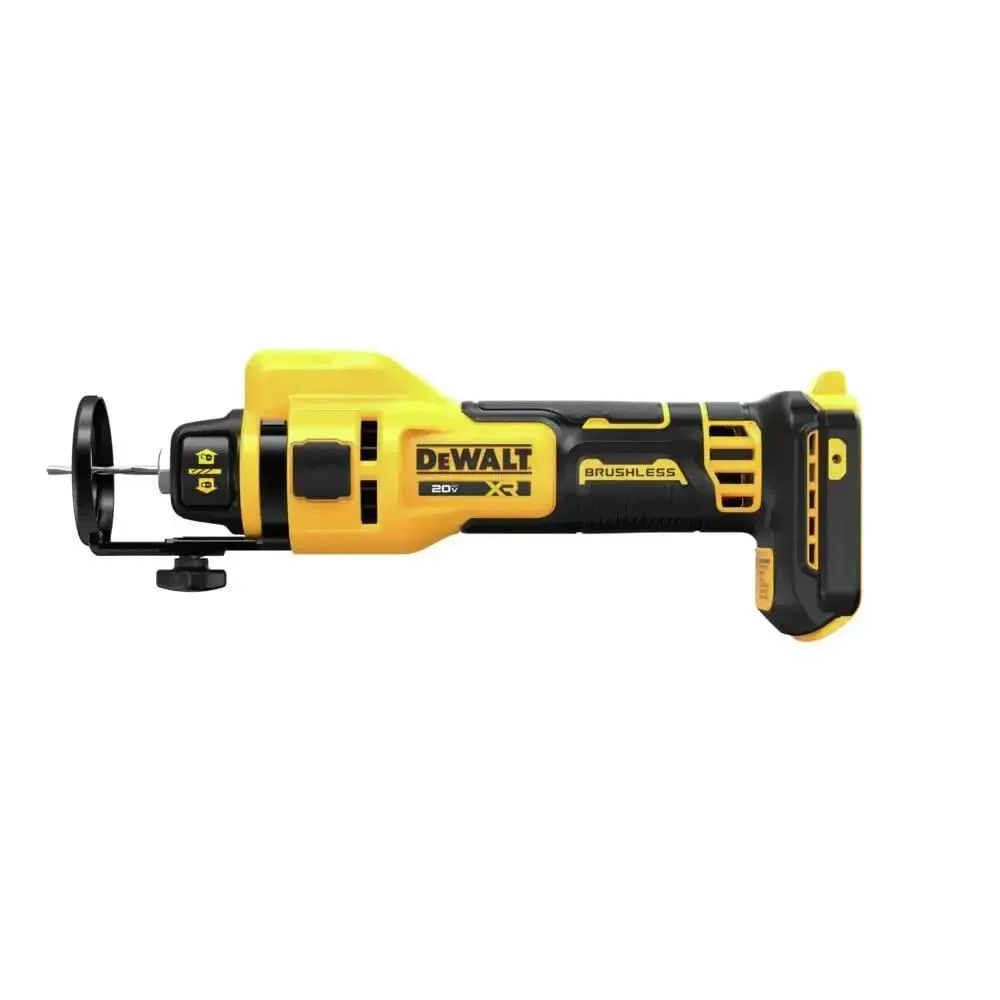 20V Max XR Brushless Drywall Cutout Tool Tool Only No Wrench Bit Changes LED Light 26,000 RPM for Fast Smooth Cuts Ideal For Pro DIYers And Renovations Built For Long-Lasting Tough Jobs DCE555B - Image 9