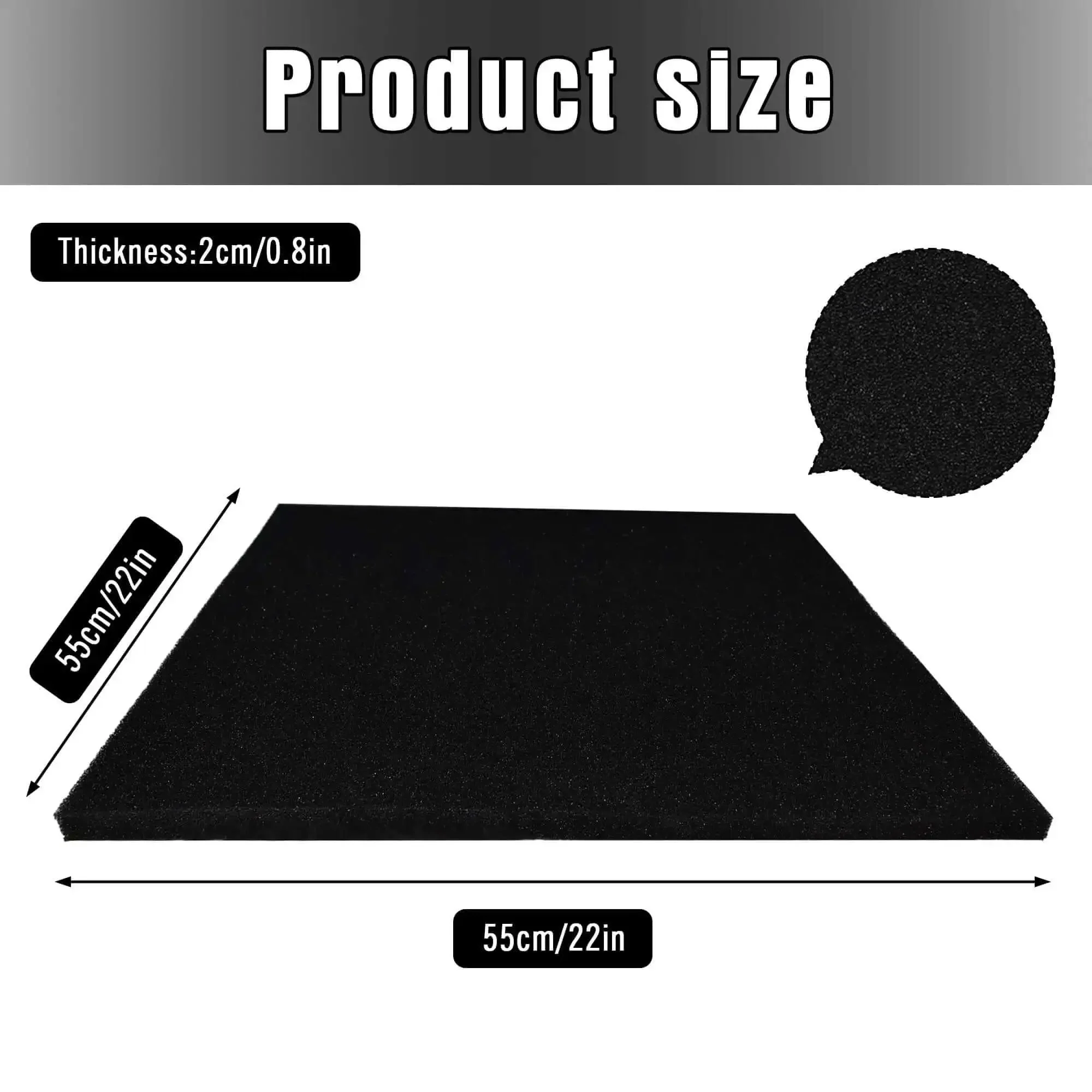 22 Inch Square No Splatter Oil Change Pad For Cars, Anti Splash Drain Mat Keeps Floors Dry During Oil Changes, Fits Most Drain Pans, Durable Oil Change Pad For Quick Cleanup And Less Mess - Image 6