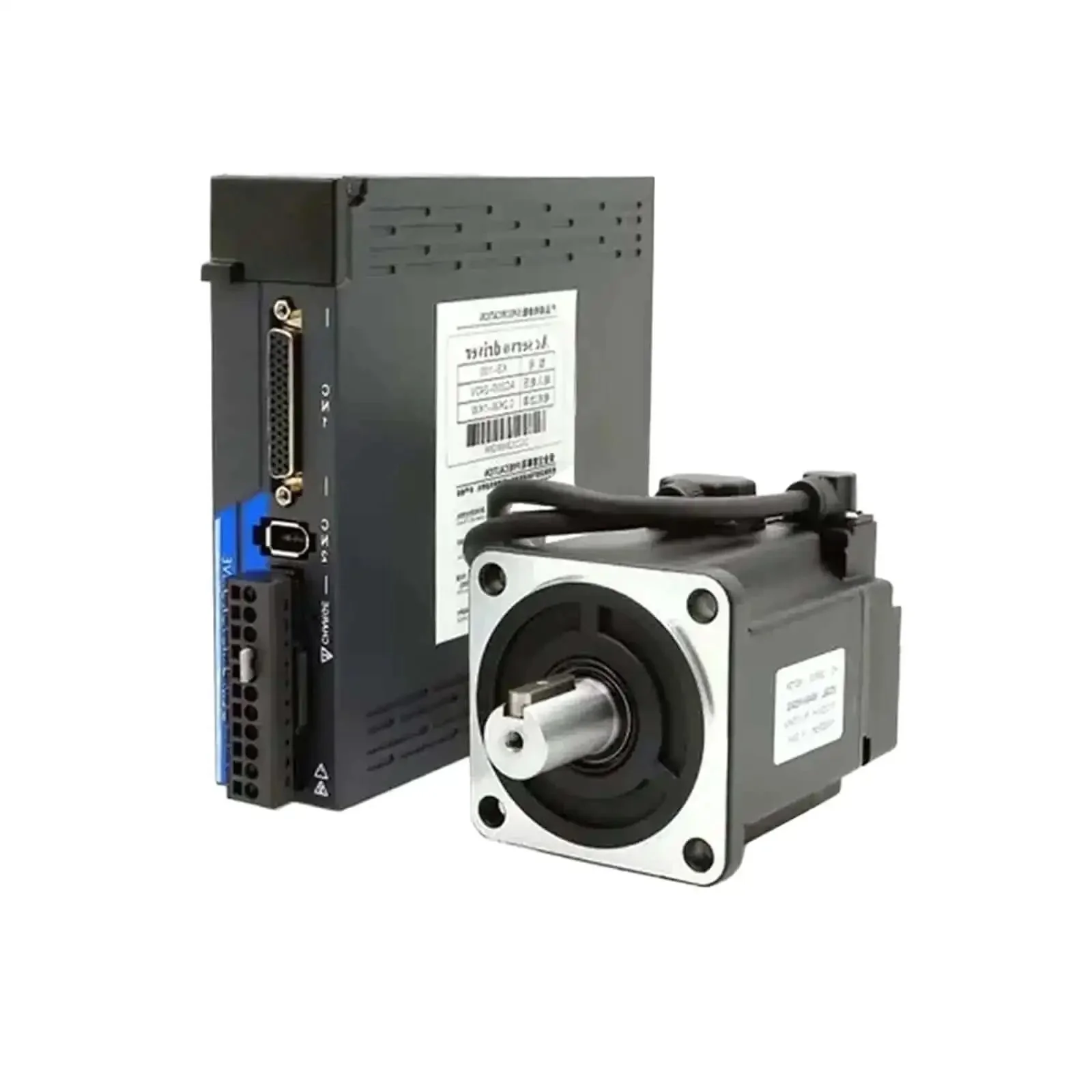 220V AC Servo Starter Kit With 1.8KW Brake, 80 110 130mm Flange Industrial Servo Motors, 23Bit Absolute Encoder, Multi Pulse 23Bit, Magnetic Encoder For High Precision Automation And Smooth Motion