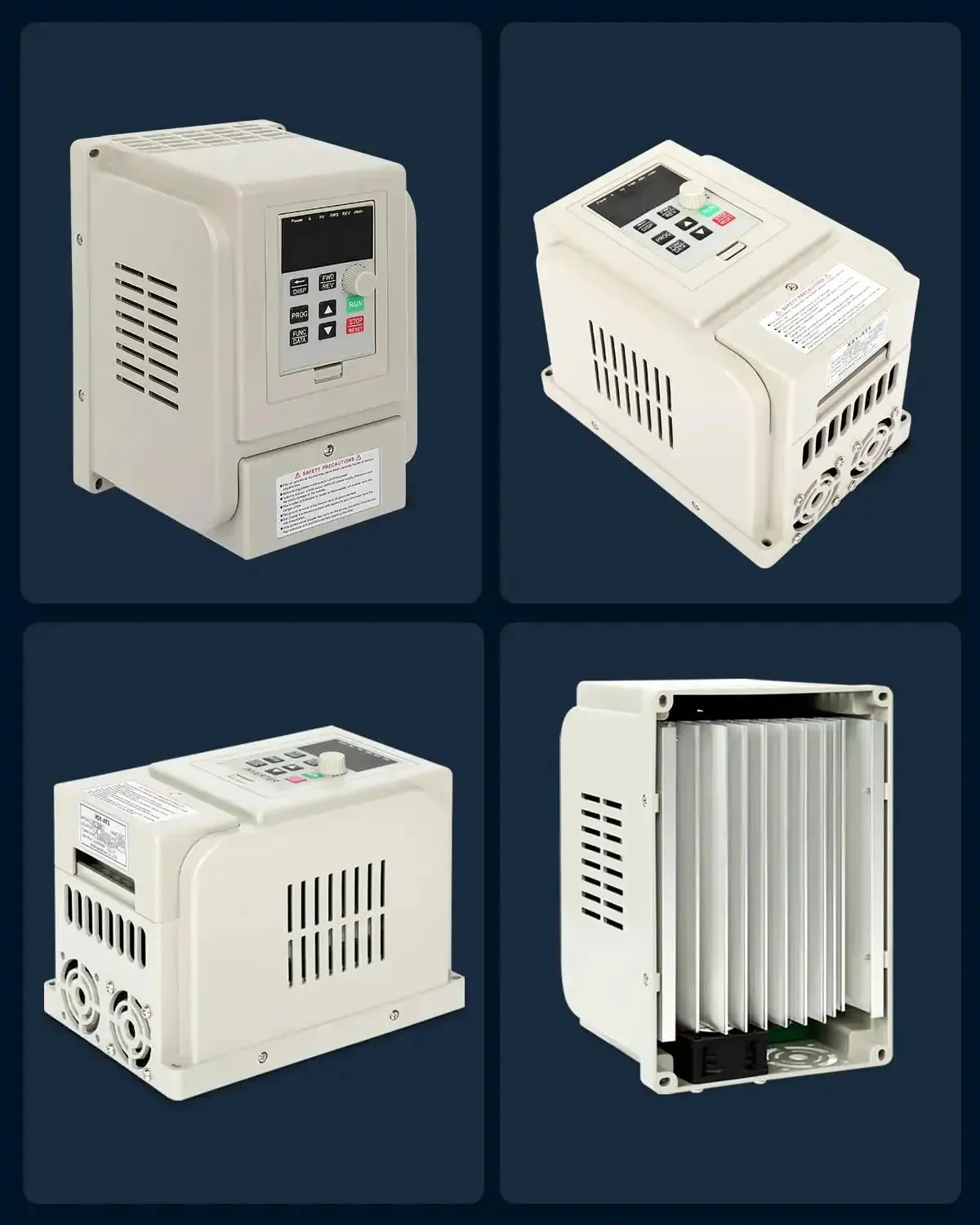 220V VFD Inverter 4KW 6HP 20A Variable Frequency Drive for Spindle Motors Single Phase to Three Phase Converter DIY Friendly CNC Machine Speed Control - Image 3
