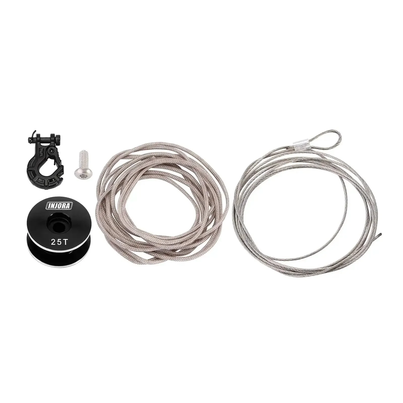 22Kg 360 Degree Digital Servo Winch With 25T Low Profile Spool For RC Crawlers And Boats Continuous Rotation Reinforced Metal Gears 4.8V To 6V Compatibility High Torque Low Noise Smooth Precise Control - Image 5