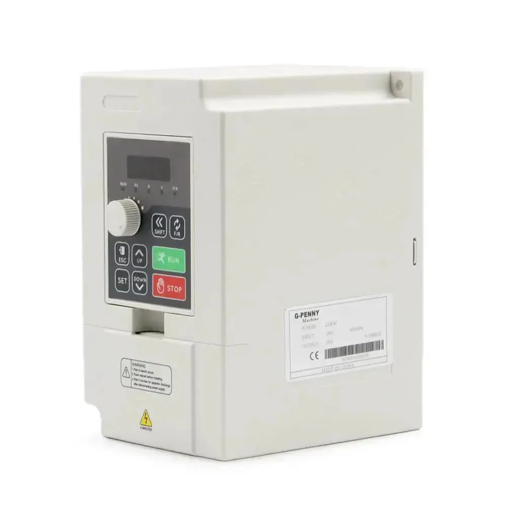 2.2KW 110V Inverter VFD Variable Frequency Drive 0-1000Hz With 3 Phase Output Model H100 1/3 Phase Input For Industrial Motors And Workhorse Machinery Speed Control And Precise Torque Delivery
