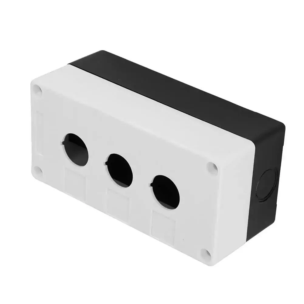 22mm Push Button Switch Box Panel Enclosure With Sealing Rubber Strip For Field Automotive Control White Built Tough And Weatherproof For Rugged Environments - Image 5