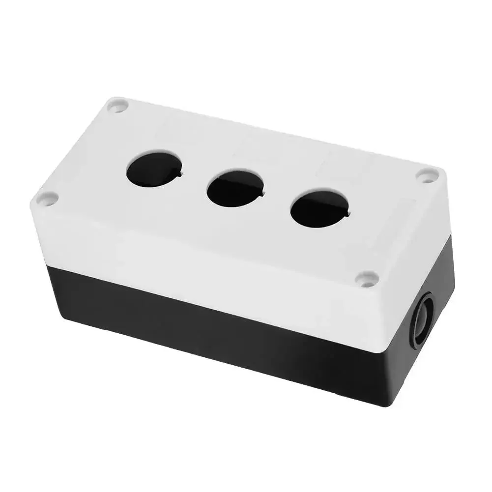 22mm Push Button Switch Box Panel Enclosure With Sealing Rubber Strip For Field Automotive Control White Built Tough And Weatherproof For Rugged Environments - Image 7