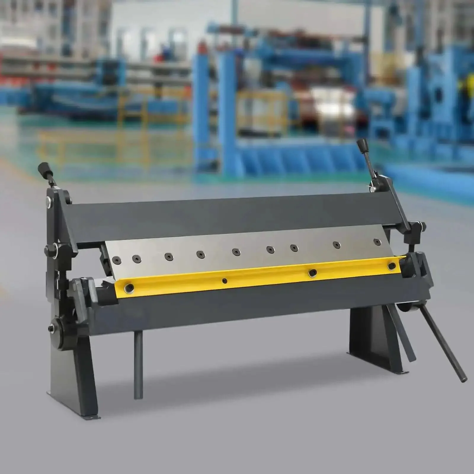 24 Inch Box And Pan Brake Sheet Metal Bending Machine With Removable Fingers Two Inch Three Inch Four Inch 20 Gauge Manual Straight Brake Angles Up To 135 Degrees - Image 7