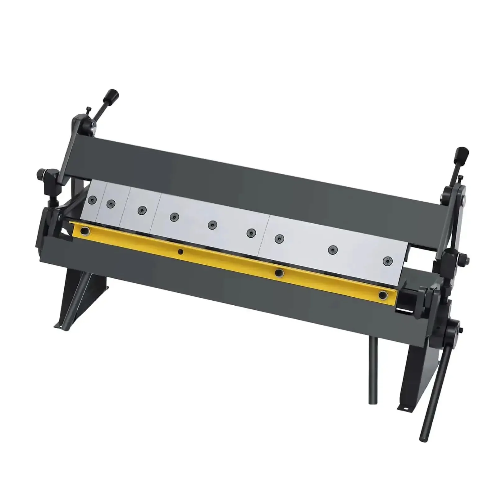 24 Inch Box And Pan Metal Brake For Sheet Metal Bending Hand Brake With Removable Blade And Removable Fingers 2 Inch 3 Inch 4 Inch Ideal For Car Doors Windows And Furniture - Image 2