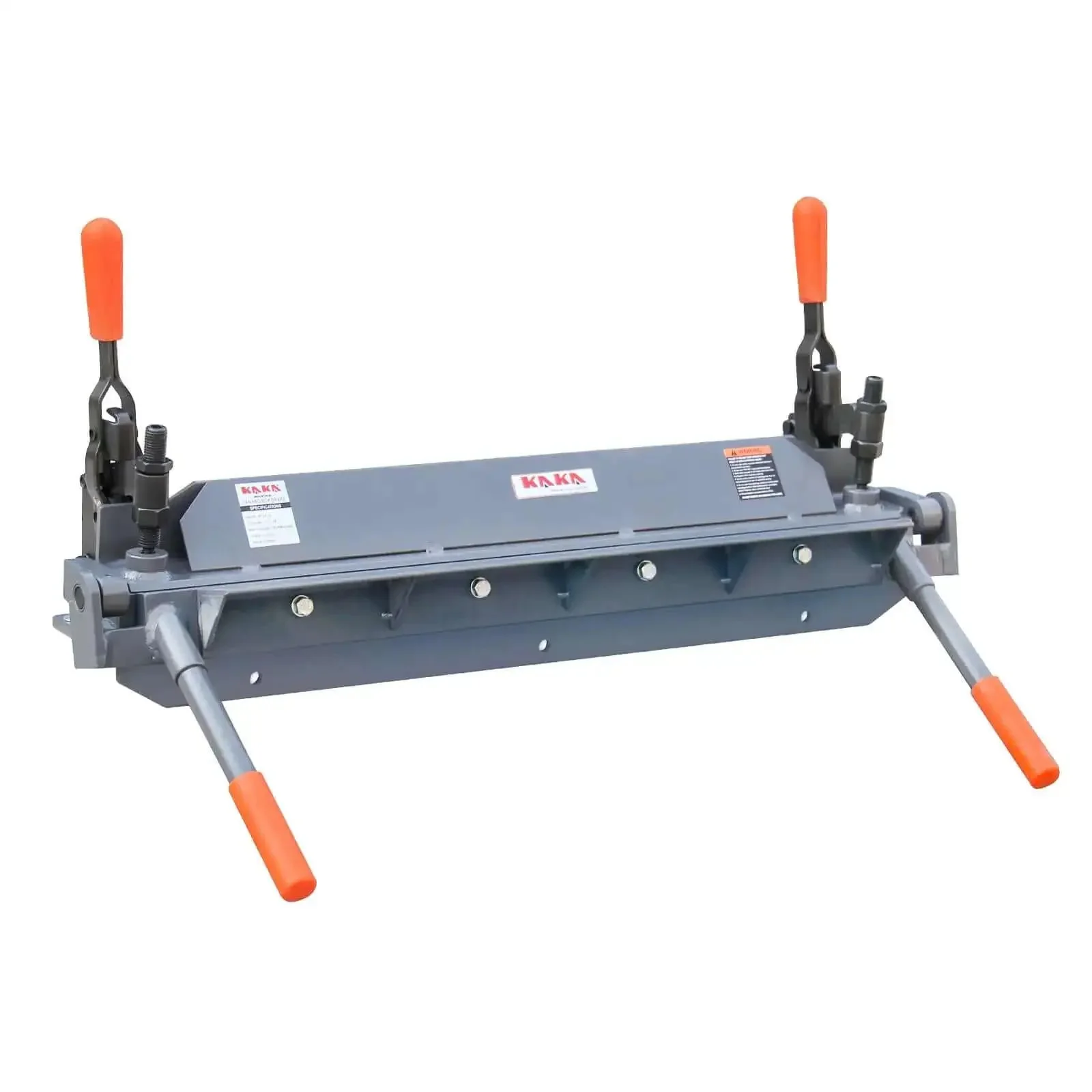 24 Inch Heavy Duty Sheet Metal Brake Bender for 18 Gauge Steel, Adjustable 0 to 135 Degrees, Built Tough for Stainless, Aluminum, Copper, and More, W-2418 Wide Metal Bender - Image 7