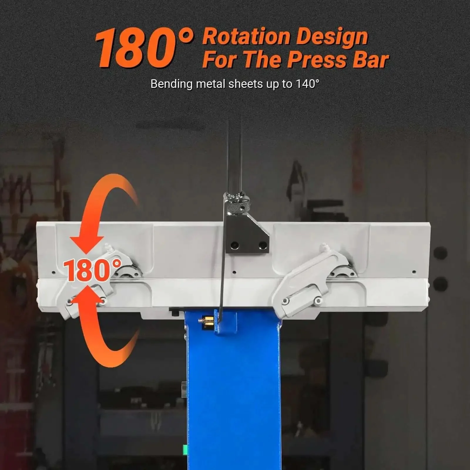 24 Inch Industrial Magnetic Pan And Box Heavy Duty Sheet Metal Brake Workhorse With Electro Magnetic Clamping System 3 Ton Holding Power Bends Up To 24 Inches 20 Gauge Capacity Shear Press Brake Model MSMB650E - Image 10