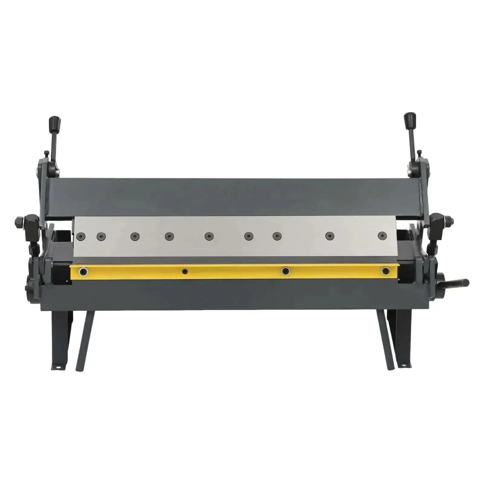 24 Inch Pan And Box Metal Brake With 0 To 135 Degree Bends, Heavy Duty Pro Grade Sheet Metal Bender, Removable 2 3 4 Inch Fingers For Precise Bends, Shop Ready, Works With 20 Gauge Mild Steel Carbon Steel Copper Plate