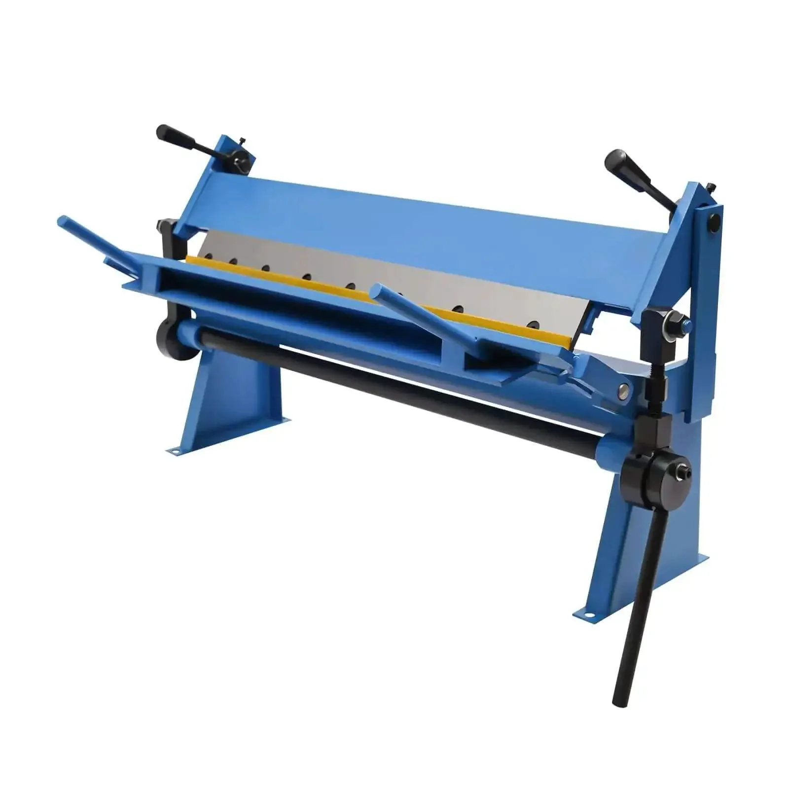 24 Inch Pan And Box Metal Brake With Removable Fingers For Sheet Metal Bending And Fabrication Industrial Grade Heavy Duty Bender For 20 Gauge Mild Steel Durable Pan And Box Brake With Adjustable Fingers - Image 8