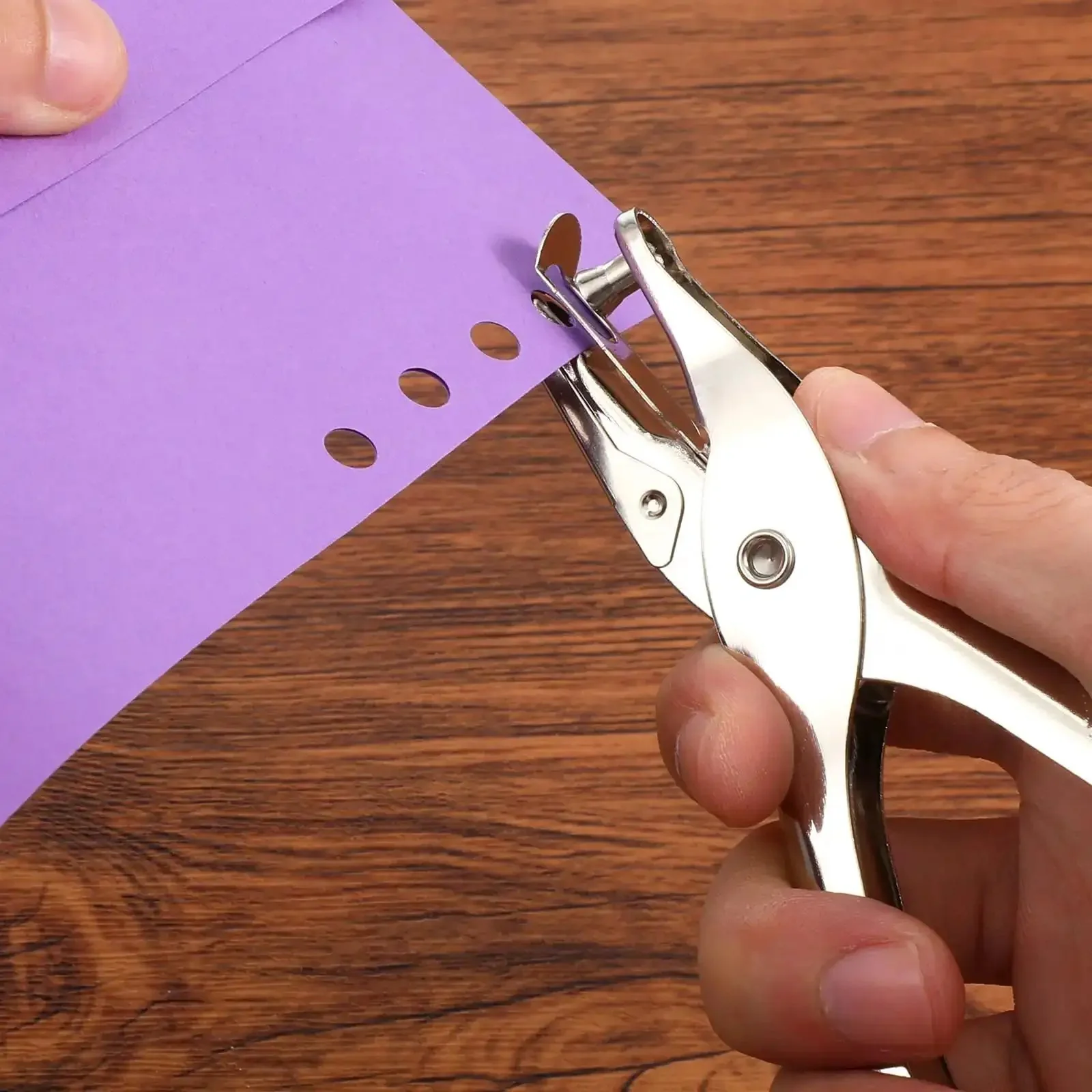24 Pack Single Hole Punch One Quarter Inch Handheld Paper Punch For Circle Holes Metal Construction Delivers 5 To 10 Sheets Per Punch Ideal For Greeting Cards Craft Scrapbooks Notebooks Invitations Home Office Projects - Image 5
