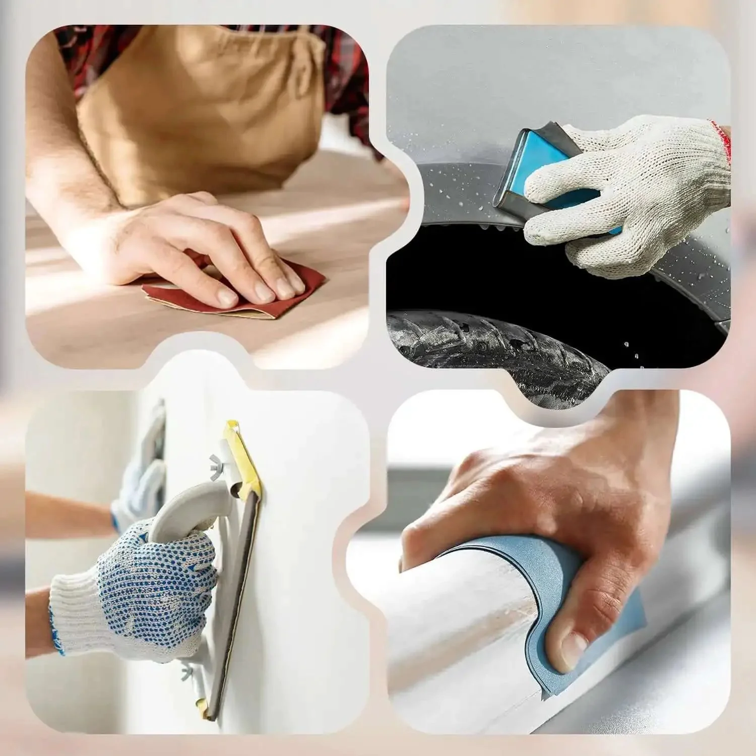 24 Piece Sandpaper Set With 12 Grits From 120 To 3000 Wet Dry Silicon Carbide Sheets For Metal Wood Auto Refinishing And Furniture Smoothing 9 Inch By 3.6 Inch All In One Kit To Tackle Any Job From Fine Finish To Heavy Duty - Image 3