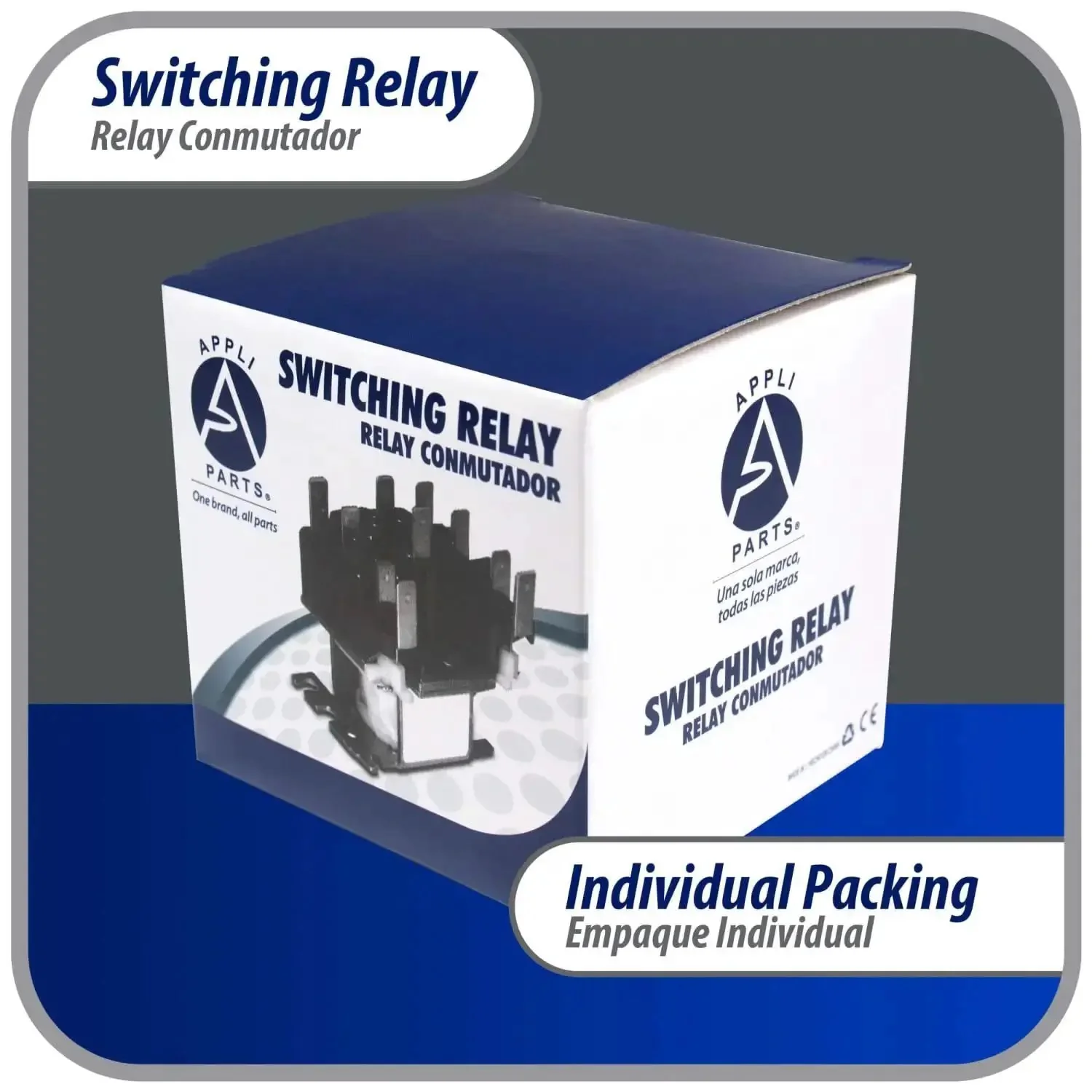 24 VAC DPDT General Purpose Switching Relay For HVAC Systems And Electrical Installations, Controls Fan Motor In Air Handler, Two Terminal Sets 1 2 3 And 4 5 6, Replaces APSR 340 - Image 2