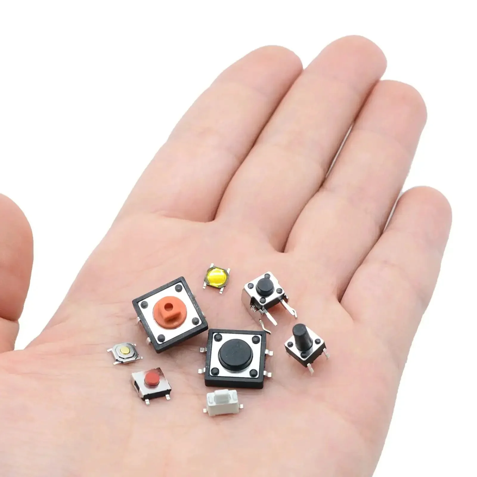 240 Piece Micro Momentary Tactile Push Button Switches Assortment Kit With 24 Value Options Black Color Ideal Go To Gear For DIY Electronics Prototyping, Tinkering, Arcade Builds And Quick Repairs - Image 5