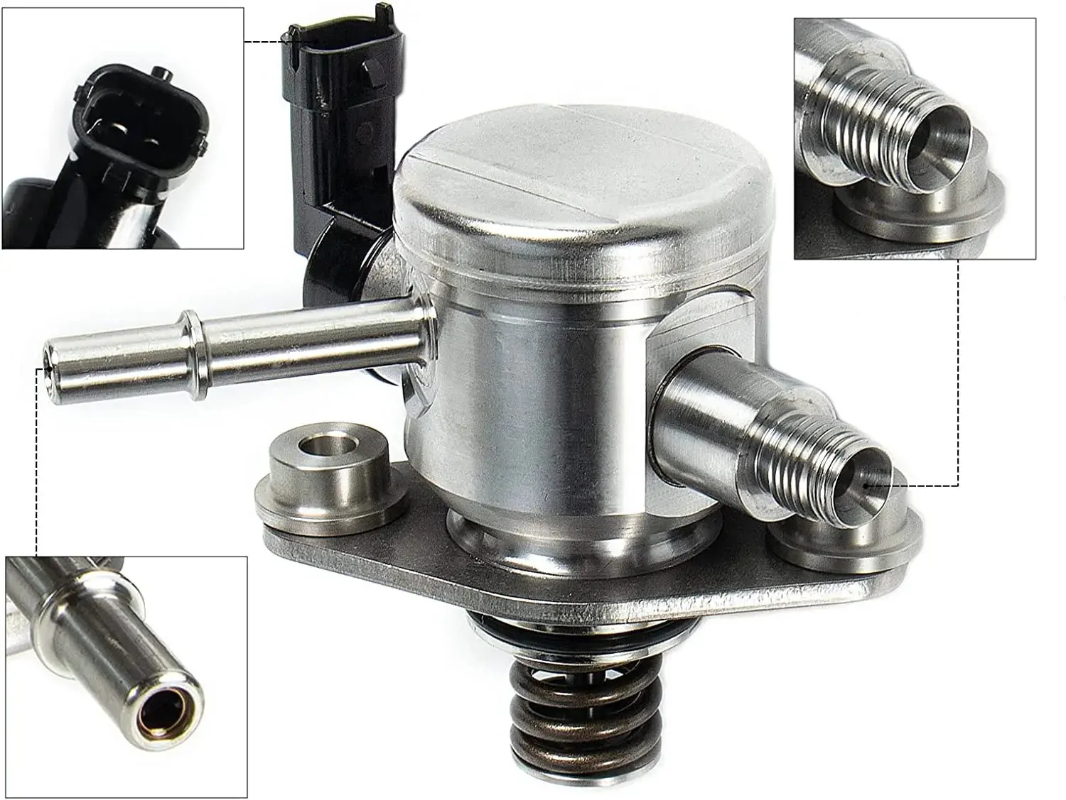 2.4L High Pressure Mechanical Fuel Pump EP1028 Compatible With Buick Lacrosse Regal Verano Chevy Captiva Sport Equinox Impala Malibu Orlando GMC Terrain 2010 2017 12639694 HM10008 - Image 5
