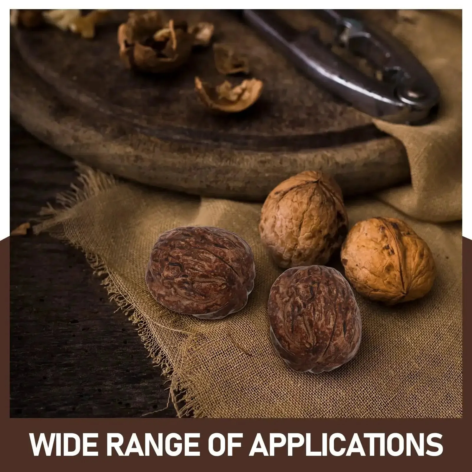 24Pcs Realistic Artificial Walnut Nuts Miniature Faux Fruit Photo Props For Home Table Display Staging And Food Styling That Looks Real And Natural Walnut Accessories For Realistic Decor And Creative Photo Shoots - Image 2