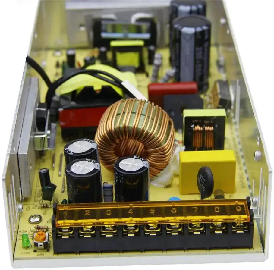 24V 10A Regulated Power Supply Adapter 240W Switching Converter With 110V 220V AC To DC Output Plug And Play Ready Three Channel Output For LED Strip CCTV Camera Security System Overload And Short Circuit Protection - Image 2