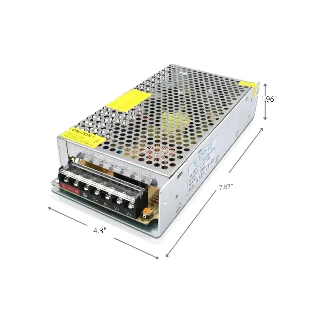 24V 10A Switching Power Supply Regulator For LED Strip And LED Display And 3D Printer Plug And Play Ready Converts 110V 220V AC To 24V DC 240W With Overvoltage Overtemperature Overload And Short Circuit Protection - Image 4