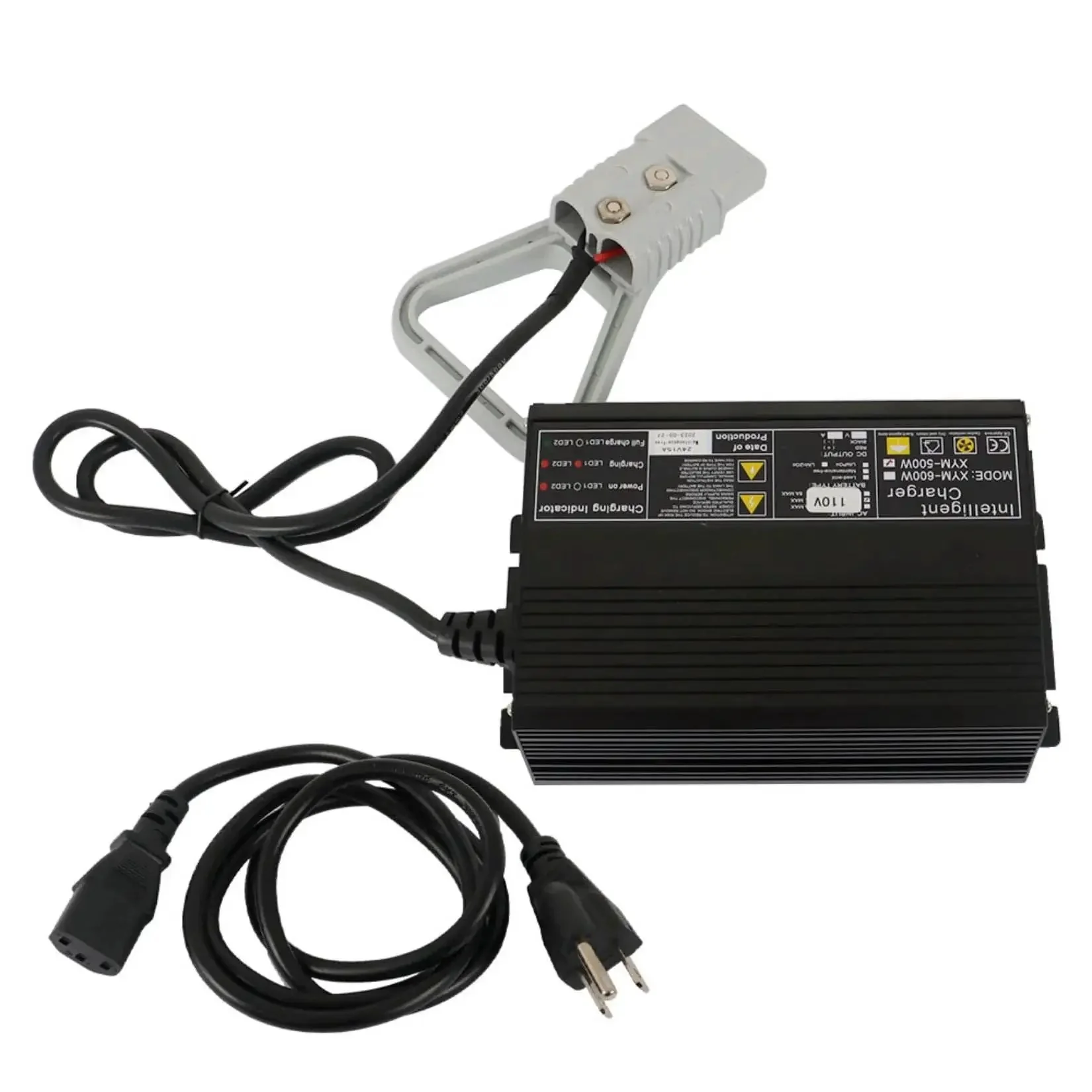 24V 15A Floor Scrubber And Pallet Jack Battery Charger With SB175 Red Connector Delivers Fast 15 Amp Charge Replacement For Tennant T3 T5 T7 T300 Industrial Floor Care Equipment - Image 2
