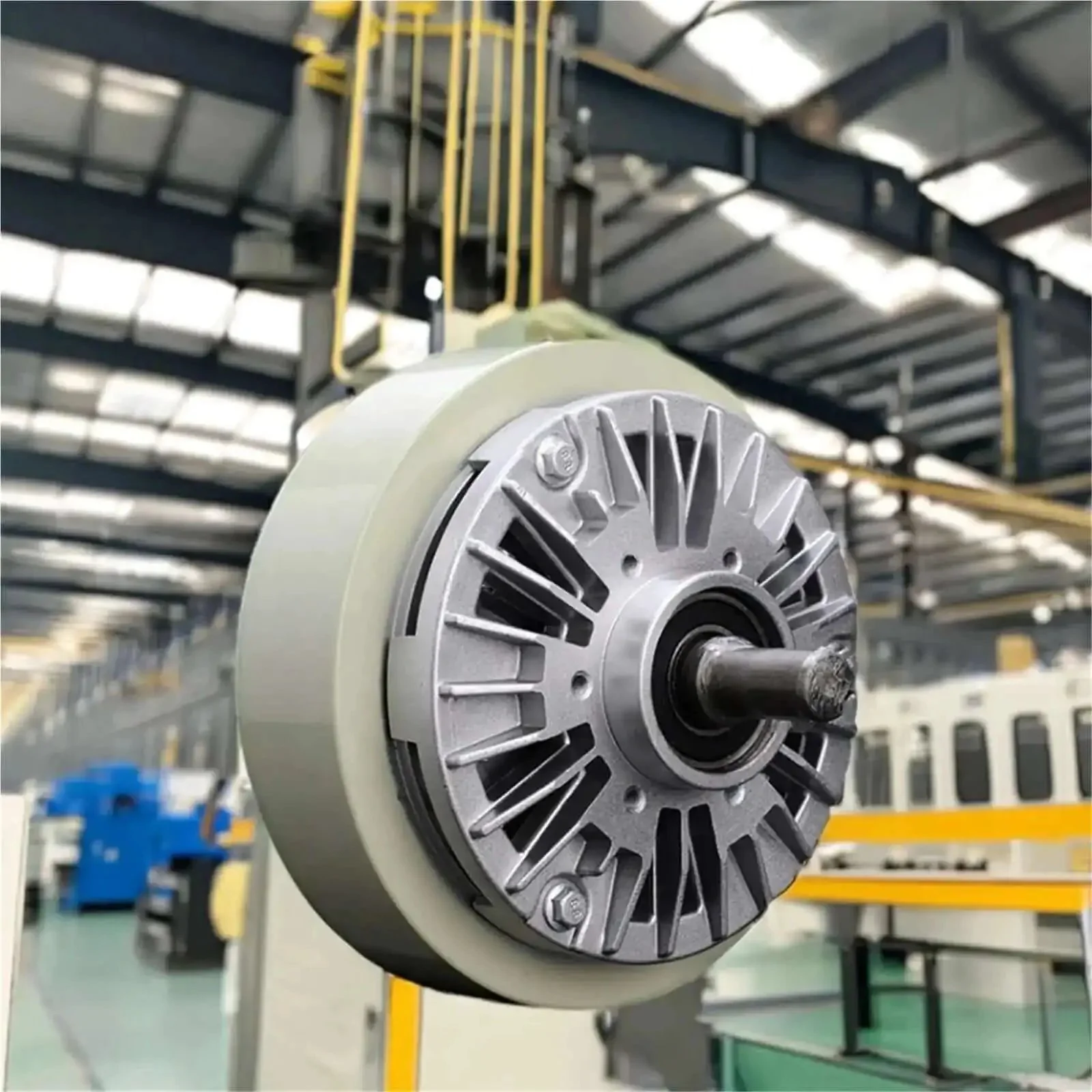24V Monopodium Magnetic Powder Brake All In One Printing Machine For Retail And Industrial Use High Torque 6 To 400 NM Precision Control Quiet Operation Durable Steel Build Built To Last Workhorse Performance - Image 2