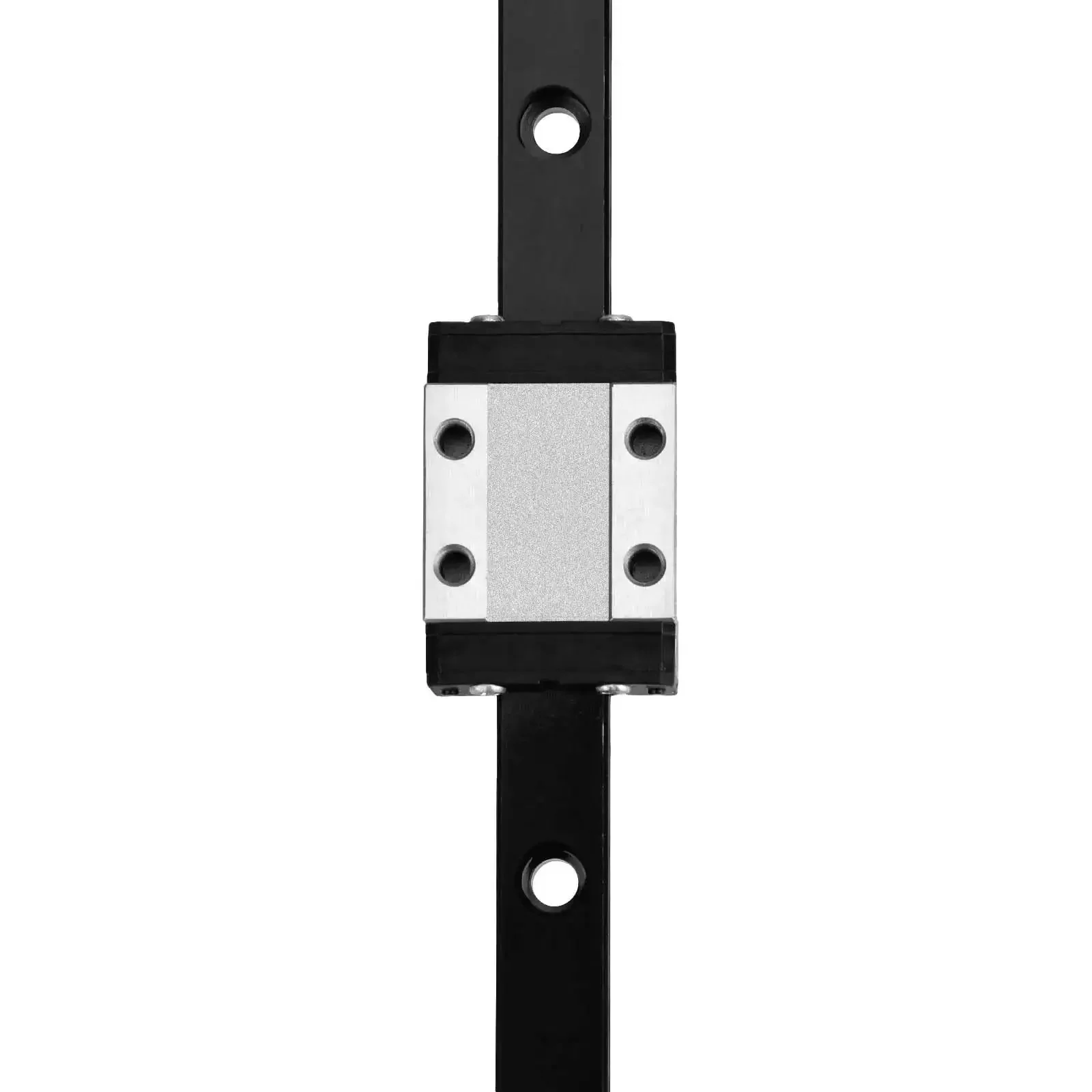 250mm Linear Sliding Rail Guide With Carriage Block For 3D Printer And CNC Machines Rock Solid Smooth Stainless Steel Bearings Durable Black Finish Includes Rail And Carriage - Image 5