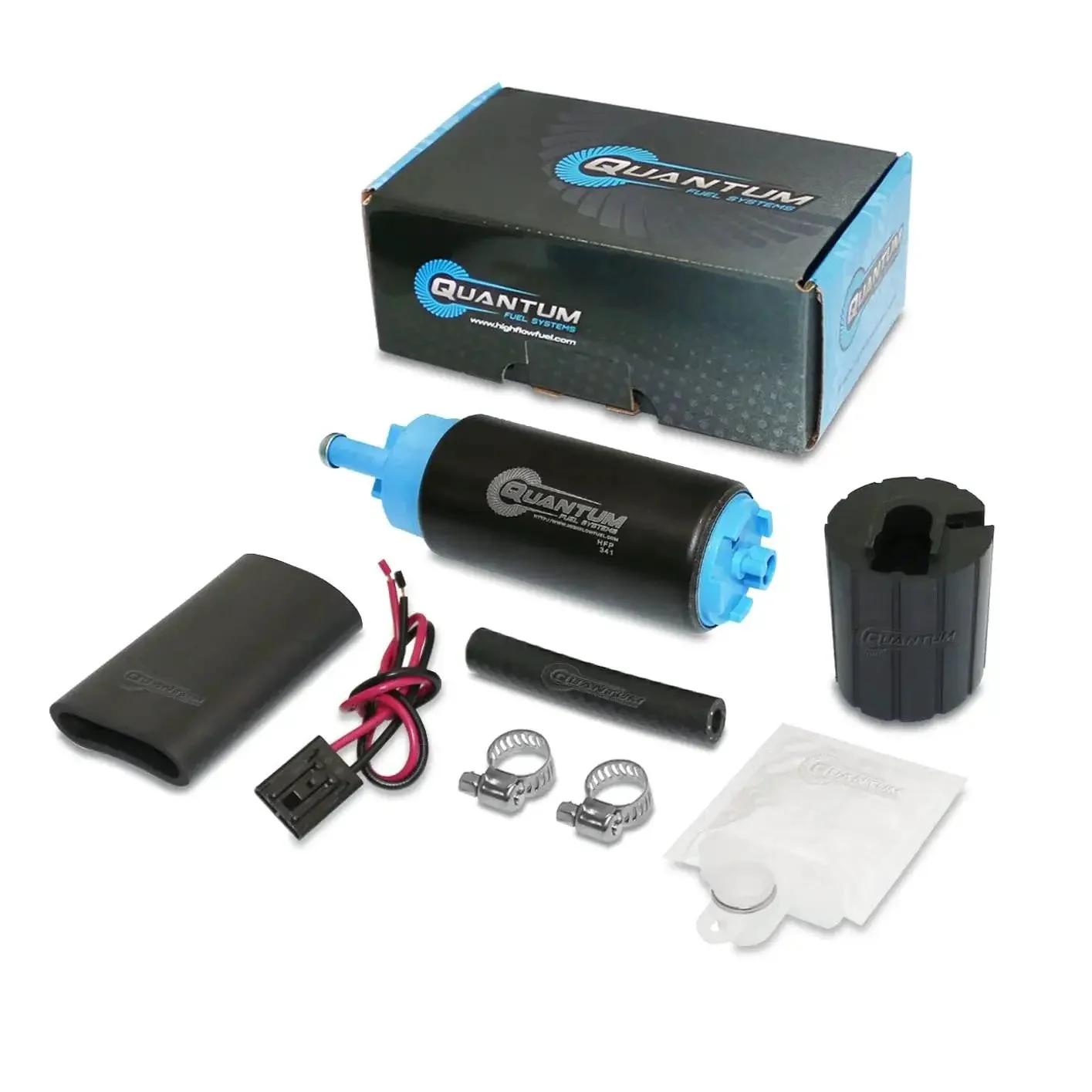 255 LPH In Tank Fuel Pump With Installation Kit For Universal Fit High Flow Upgrade For Your Ride Auto Enthusiast Preferred Interchangeable With GSS341 Low Amp Draw At 45 PSI And 60 PSI Reliable Performance