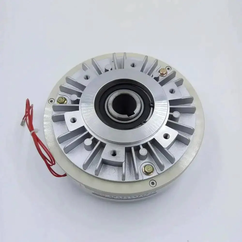 25Nm Magnetic Powder Brake With Hollow Shaft 25mm Center Distance 90mm DC 24V 1500RPM Max Speed For Packaging Machinery Easy Torque Control And Automatic System Compatibility - Image 4