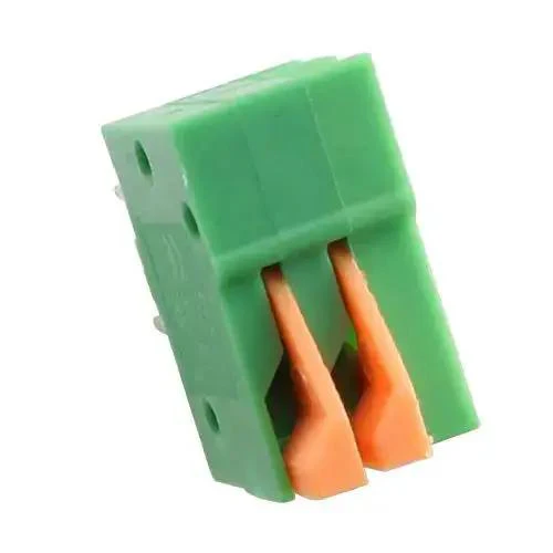 25Pcs 2 Pole Spring Clip PCB Terminal Block Connector Set 2.54mm Pitch For 26 20AWG Wires 150V AC 2A Max Easy Install Wire To Board Power And Signal Connector Pack - Image 5