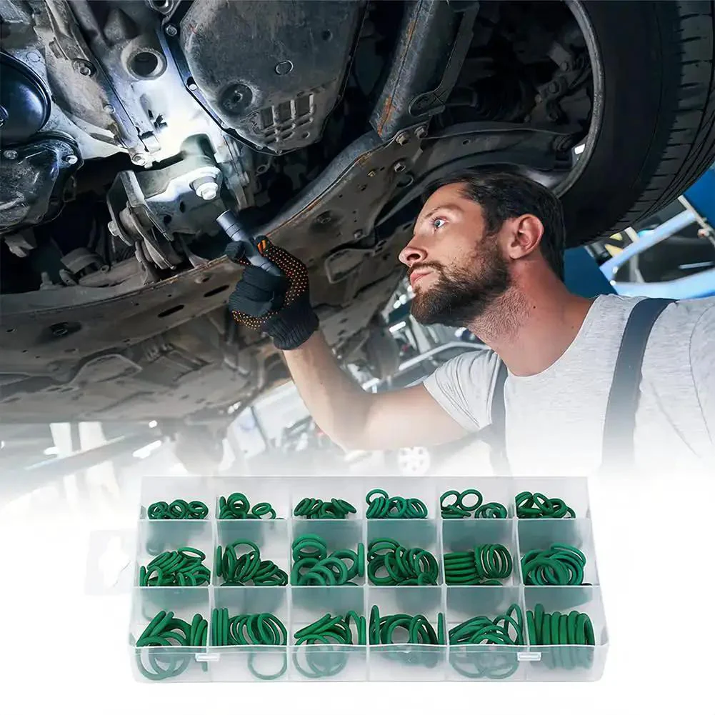270 Pcs O Ring Kit With 18 Size Assortment High Temperature Buna N Rubber Gaskets For Automotive, Plumbing, Pneumatic, Pressure Washer And Gas Sealing, Leak Proof Seals For Faucets, Machinery, And More - Image 7
