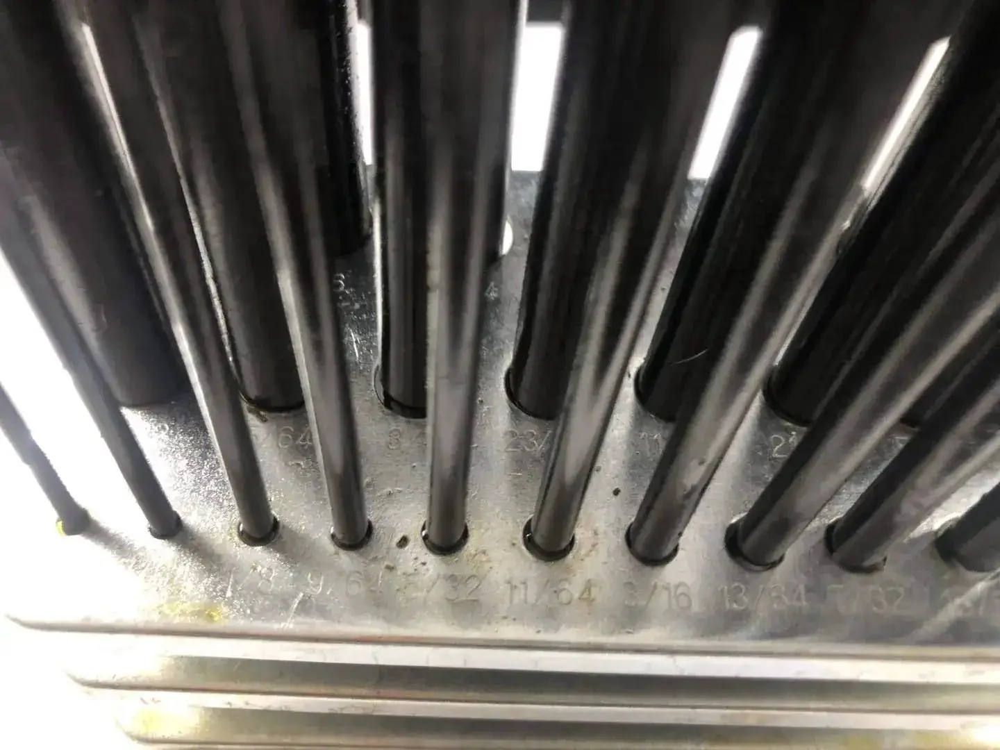 28 Piece Transfer Punch Set From Three Thirty Second To One Half Inch By One Sixty Fourth Inch Plus Seventeen Thirty Second Inch Heat Treated Tool Steel For Long Life No Guesswork Marking And Aligning Drilled Or Reamed Holes - Image 2
