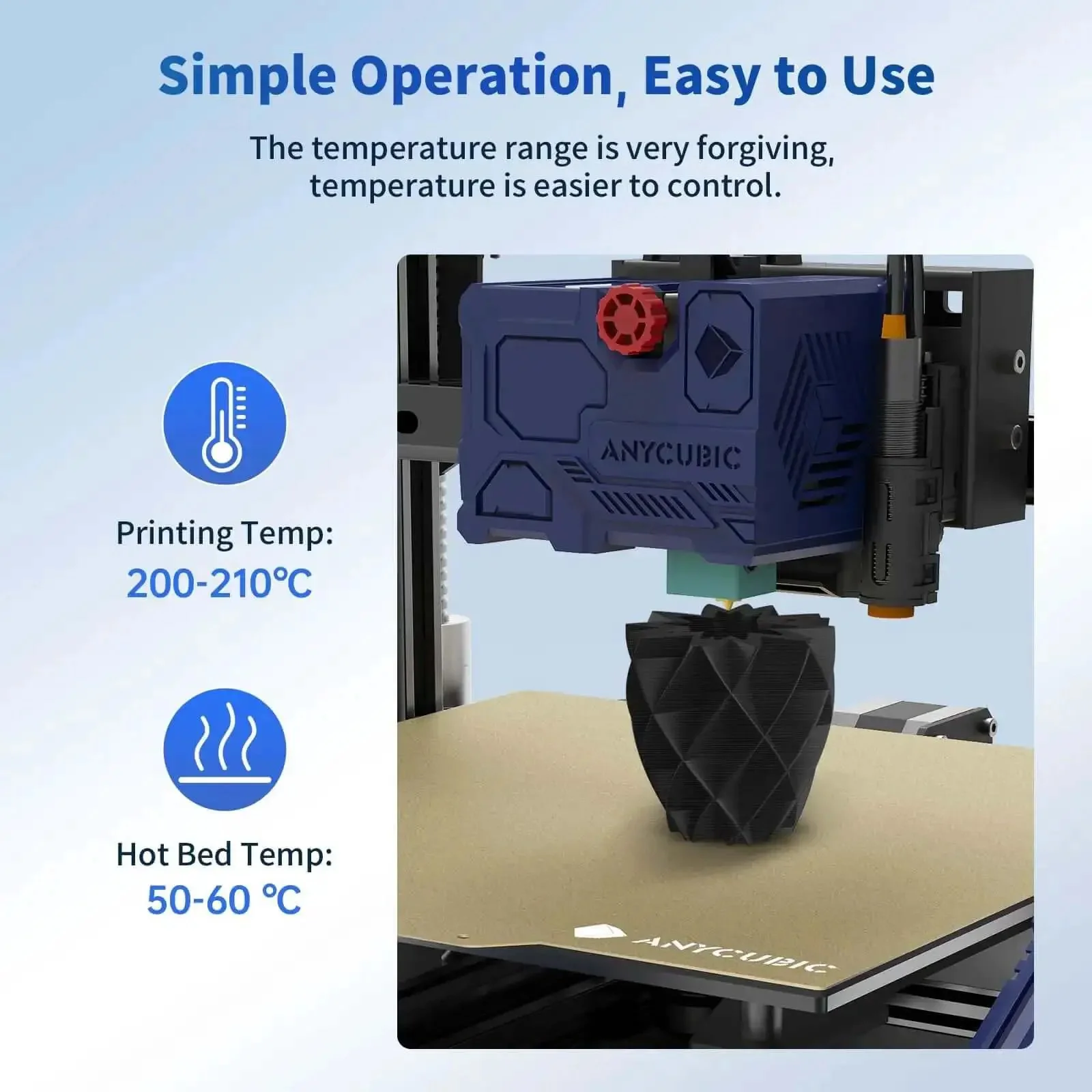 2Kg 1.75mm PLA Filament Bundle Two Black Spools Precise 0.02mm Tolerance Smooth Extrusion For Clean High Detail 3D Printing Compatible With Most FDM Printers Bang For Your Buck - Image 6