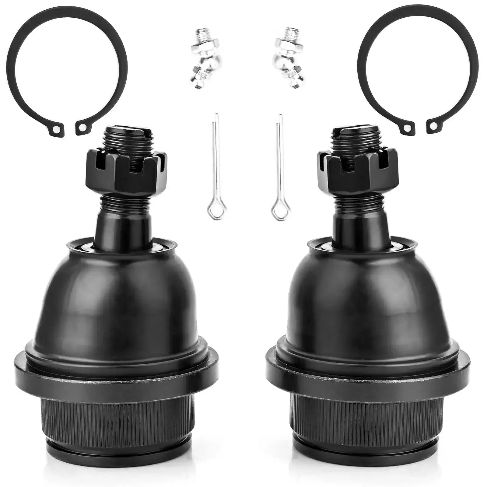 2Pc Front Lower Ball Joints Kit For 2005 To 2019 Toyota Tacoma Driver And Passenger Side Heavy Duty Front Suspension Replacement That Handles Rough Roads And Off Road Fun For Lifted Trucks - Image 2