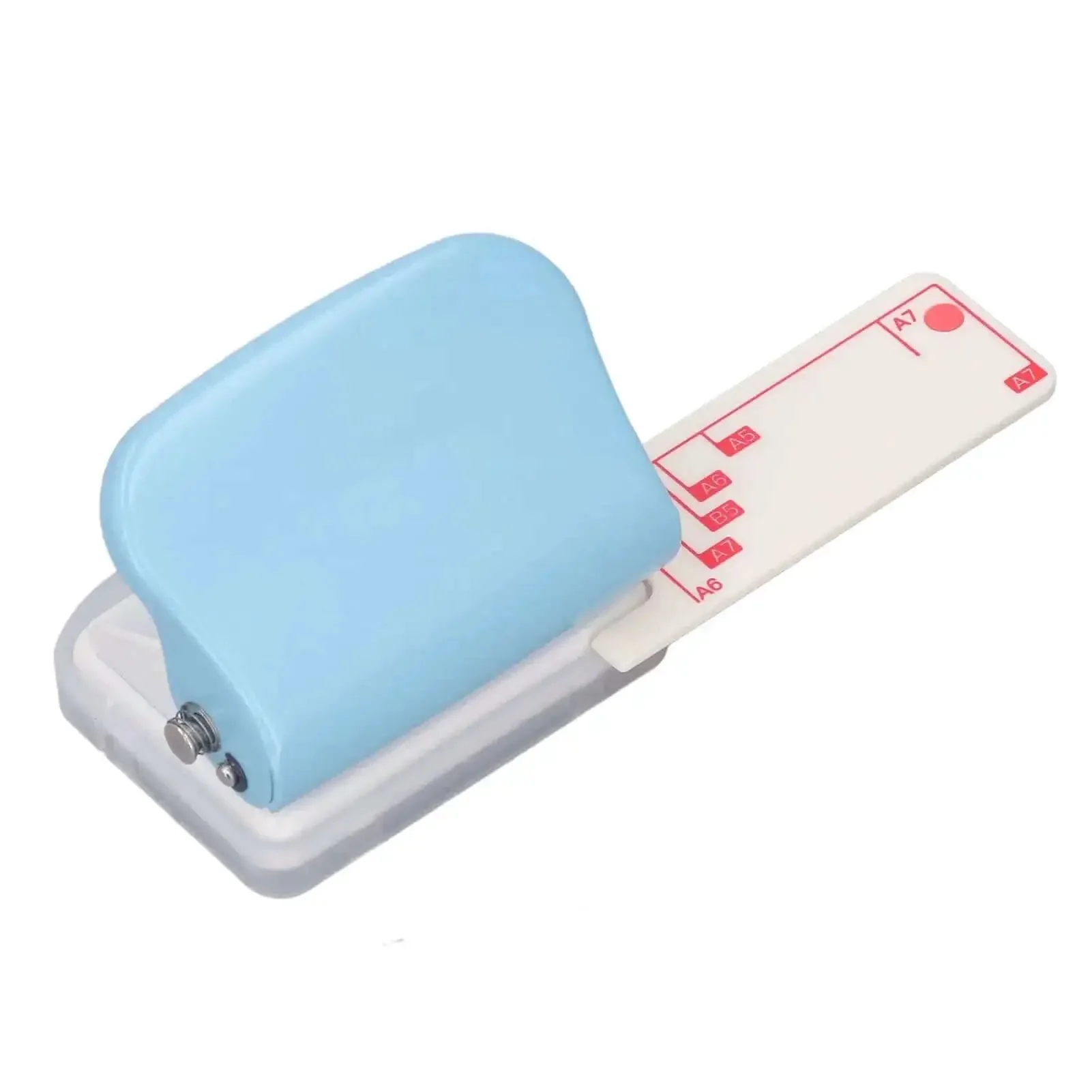 3 Hole Paper Punch Handheld Hole Puncher For A4 A5 A6 A7 B5 And More, 5 Sheets Capacity DIY Office School Home Tool With Plastic Cover And Metal Body, No-Fuss Go-To Easy To Use, Precise Alignment For Quick Document Binding - Image 4