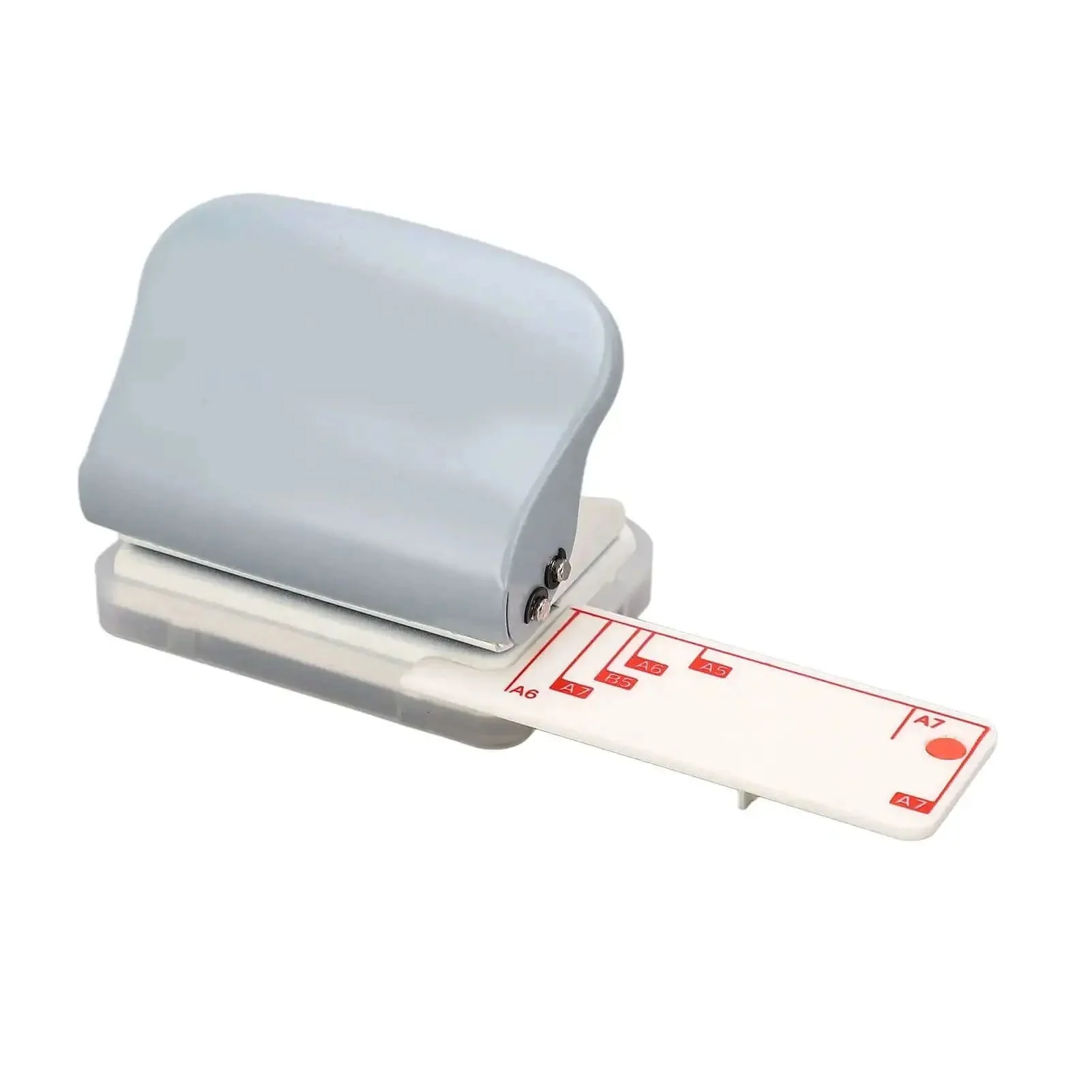 3 Hole Punch Portable Handheld Paper Punch For A7 And A4 With All Metal Body Positioning Post And Ruler 5 Sheet Capacity 5.5Mm Hole Diameter 19Mm Spacing Built To Last And Great For Quick On The Go Binding - Image 9