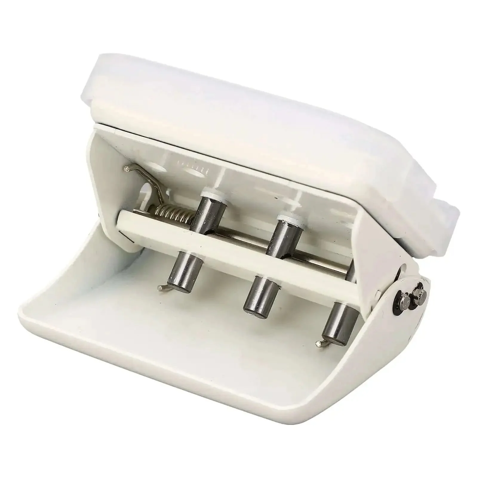 3 Hole Puncher Handheld For Loose Leaf Paper A7 A4 5 Sheets 70g Capacity With Locating Columns And Scales For Precise Punching And DIY Binders Handbooks Scrapbooks - Image 8