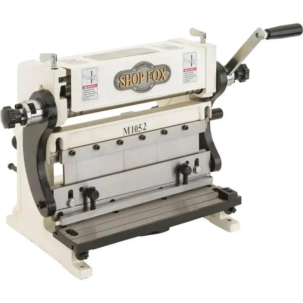 3-In-1 Sheet Metal Machine 12 Inch Capacity For Breaking, Shearing And Slip Rolling Up To 22 Gauge Mild Steel, 1-1/2 Inch Roll Diameter, A Real Workhorse For Shops - Image 6
