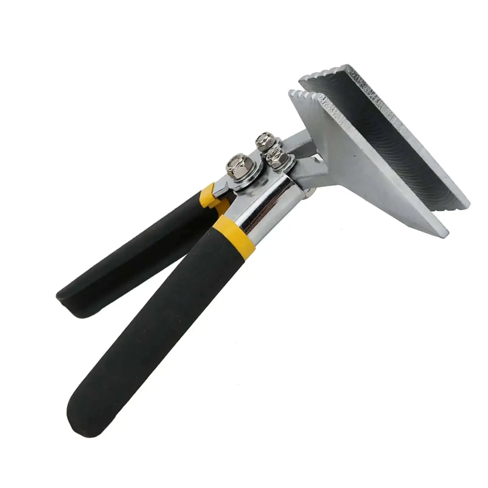3 Inch Curved Sheet Metal Hand Seamer For Bending Flattening And Straightening Pro Grade Metalworking Pliers With Double Dipped Grips One Quarter Inch Bend Increments Heavy Duty All Steel Construction - Image 2