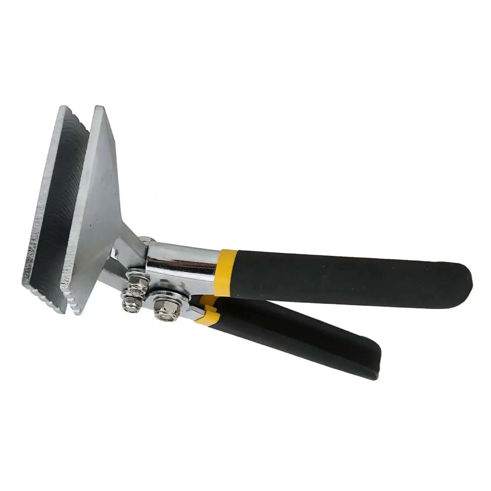 3 Inch Curved Sheet Metal Hand Seamer For Bending Flattening And Straightening Pro Grade Metalworking Pliers With Double Dipped Grips One Quarter Inch Bend Increments Heavy Duty All Steel Construction - Image 6