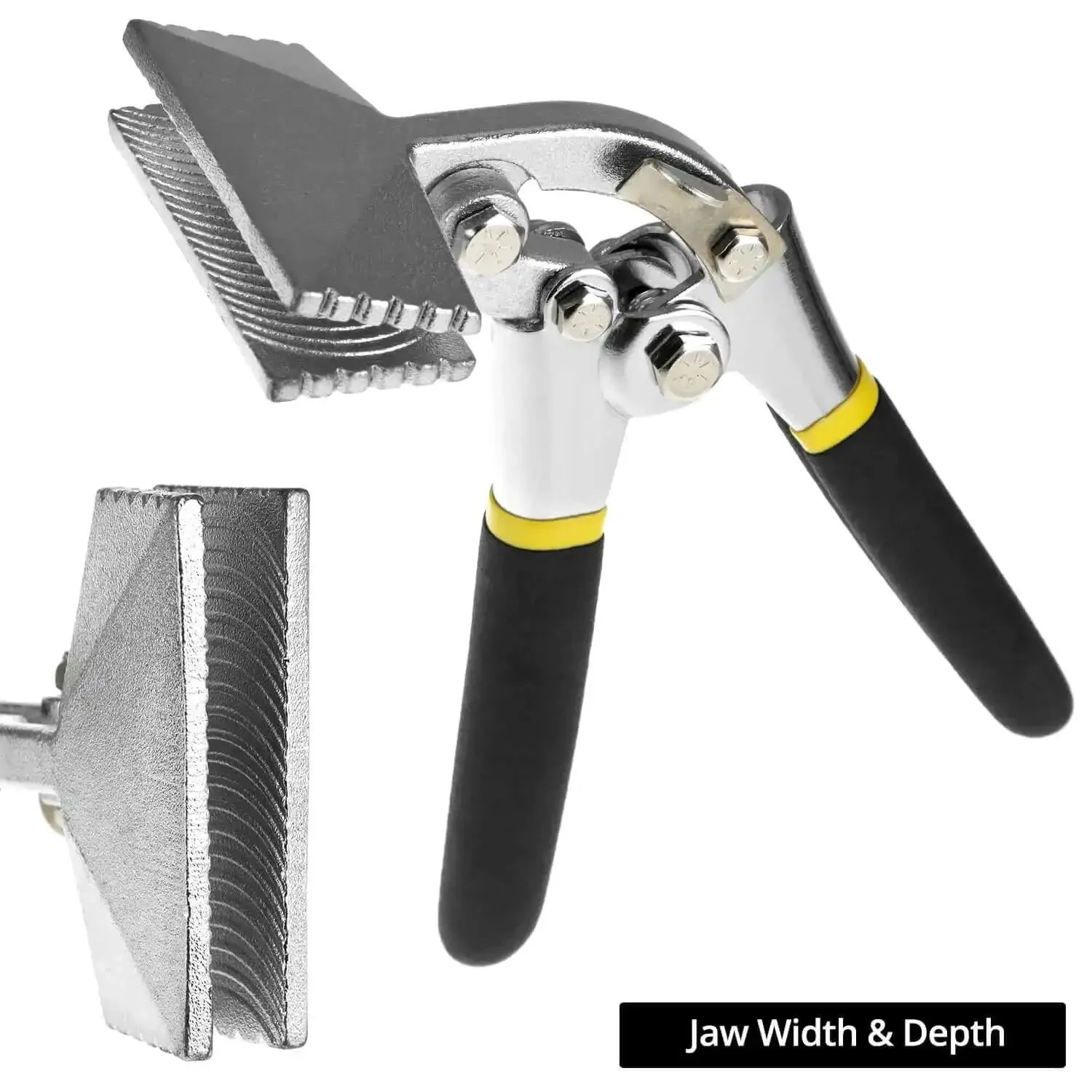 3 Inch Hand Seamer Sheet Metal Tool With Offset Design For Bending Stitching And Flattening Metal Sheets Pro Grade Pliers For Roofing Siding HVAC Construction And Art Projects - Image 7