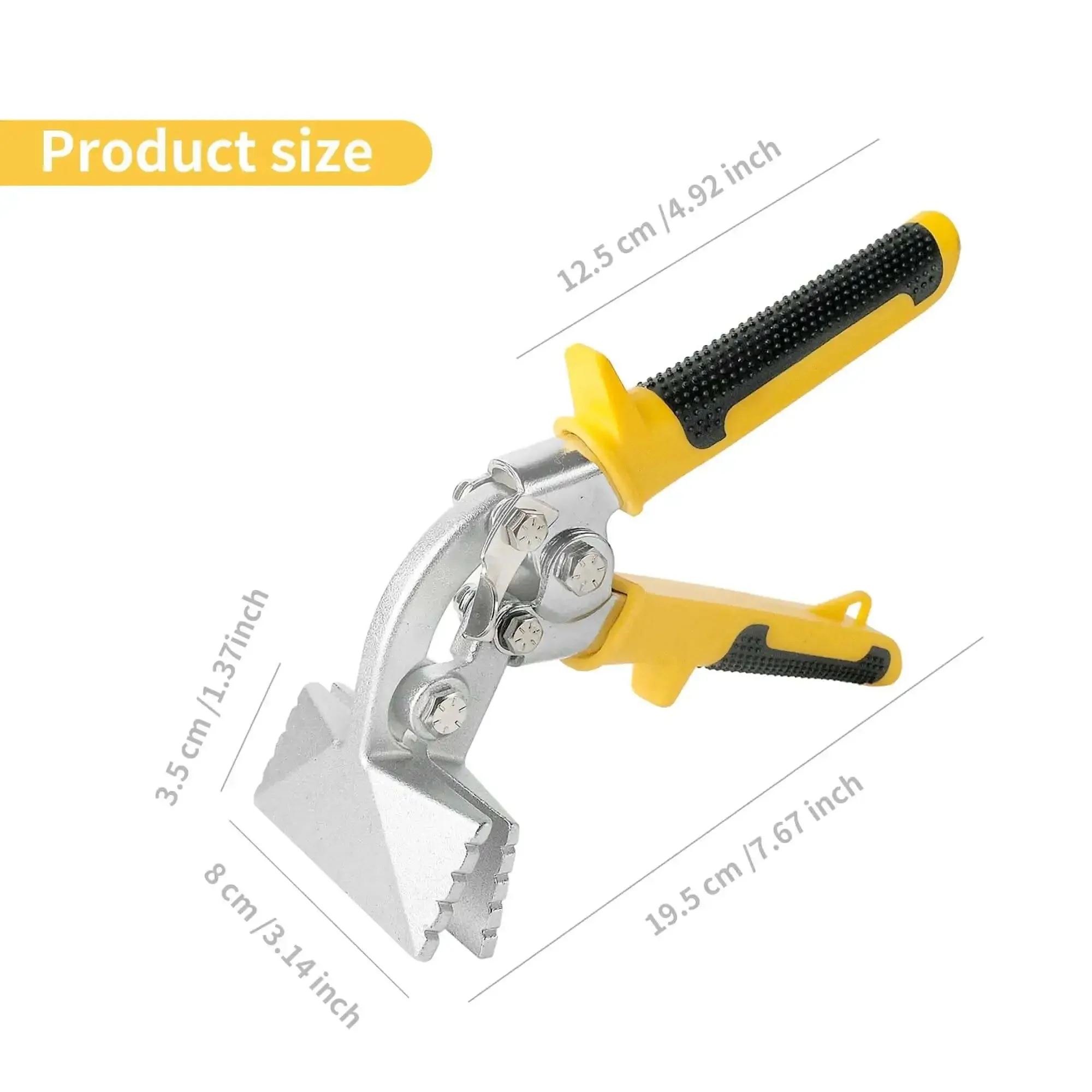 3 Inch Hand Seamers Sheet Metal Bender Tool With Straight Jaw For Bending And Flattening Sheet Metal Ergonomic Handle Durable Alloy Steel Austenitic Hardened Precise One Quarter Inch Bend Increments Heavy Duty Workhorse Metalworking - Image 7