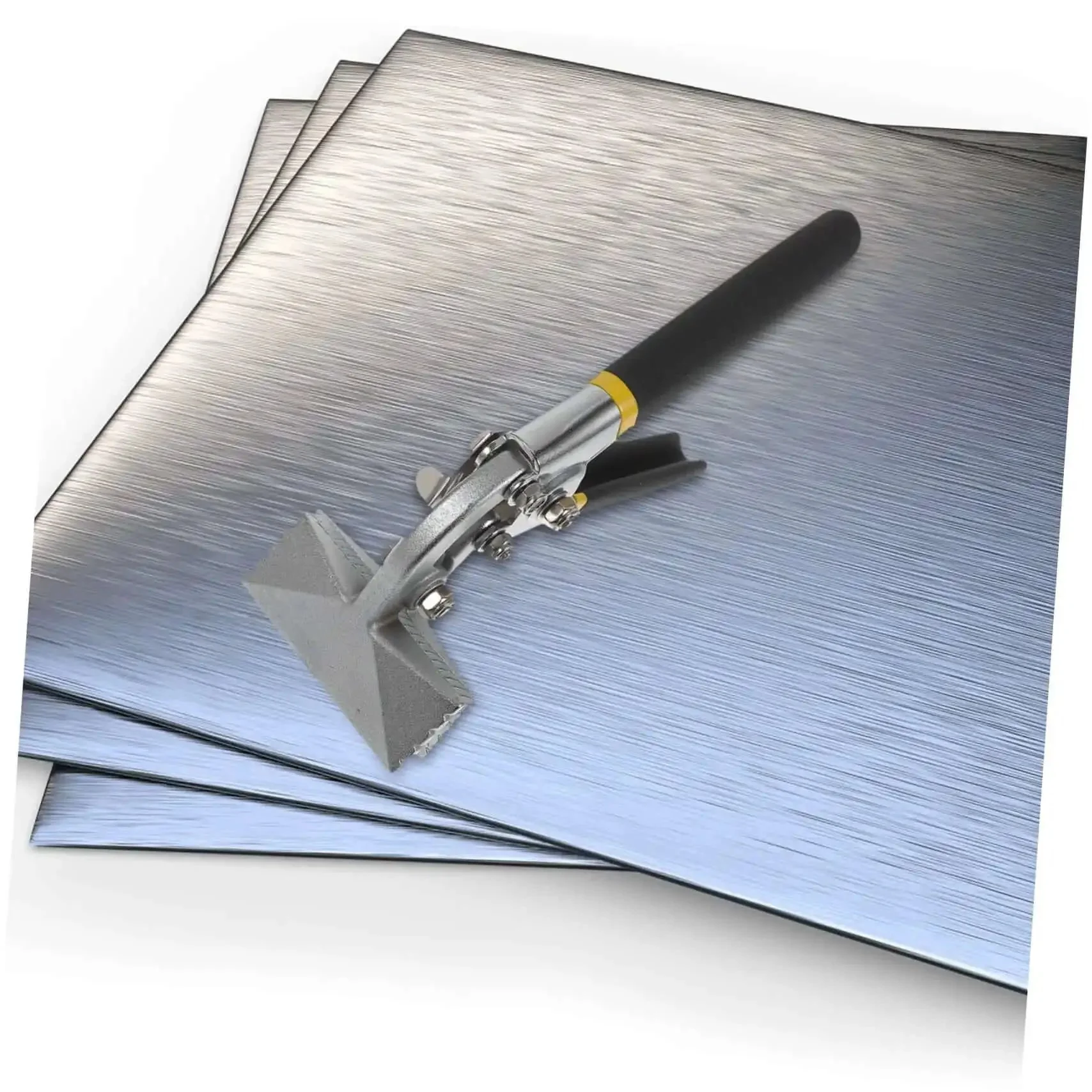 3 Inch Manual Sheet Metal Bender Tool With Straight Jaw Edge Seamer For Metal Bending And Flattening Heavy Duty Hand Seamer Designed For Roofing And Fabrication Projects - Image 4