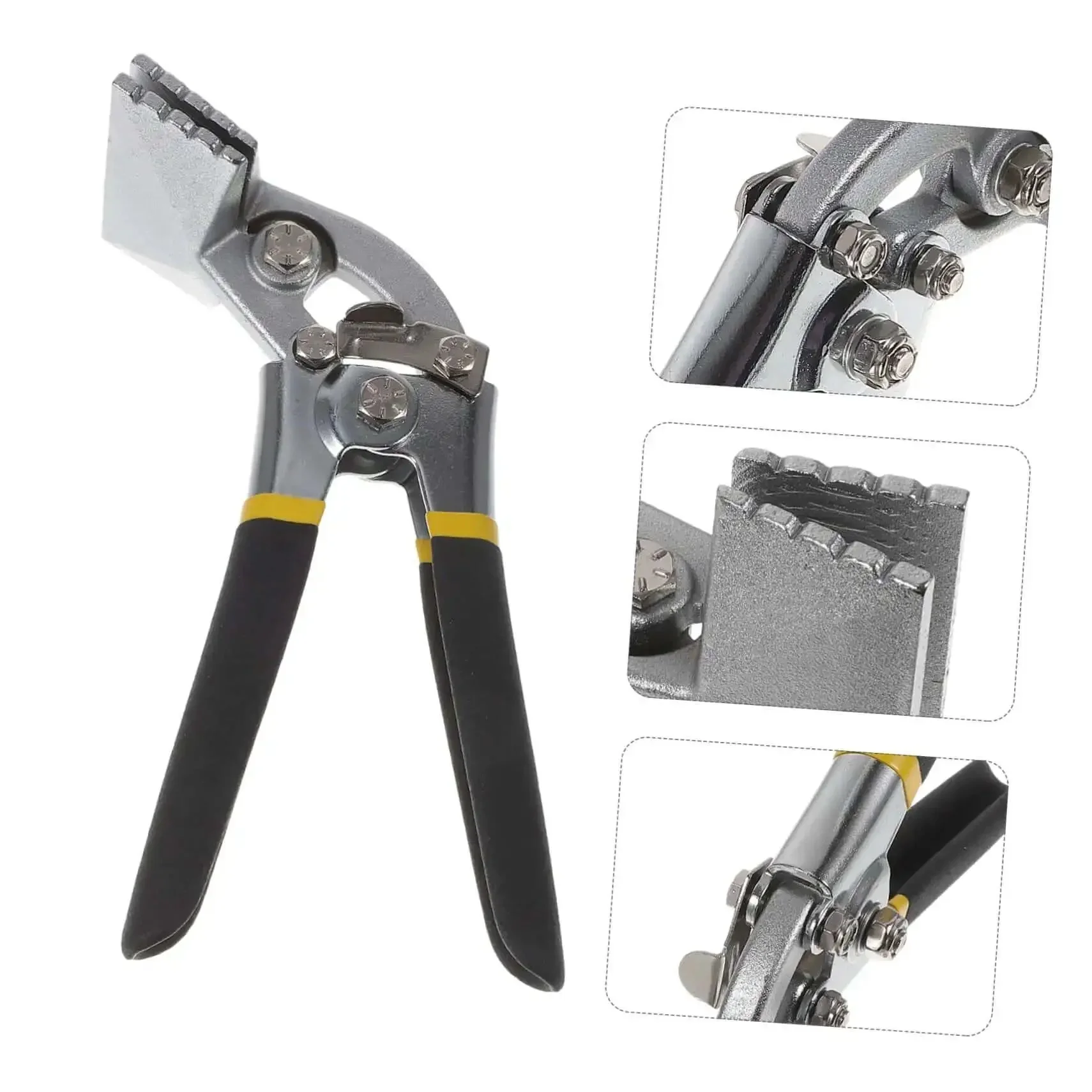 3 Inch Manual Sheet Metal Bender Tool With Straight Jaw Edge Seamer For Metal Bending And Flattening Heavy Duty Hand Seamer Designed For Roofing And Fabrication Projects - Image 7