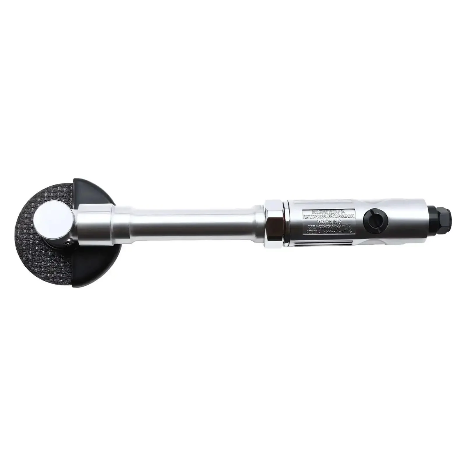 3 Inch Pneumatic Cut Off Tool For Metal Cutting And More Heavy Duty Air Cutter With 6 Die Grinder Cut Off Wheels Chrome Plated Aluminum Construction 90 PSI Power For Metal Wood Fiberglass Plastic DIY Projects - Image 8