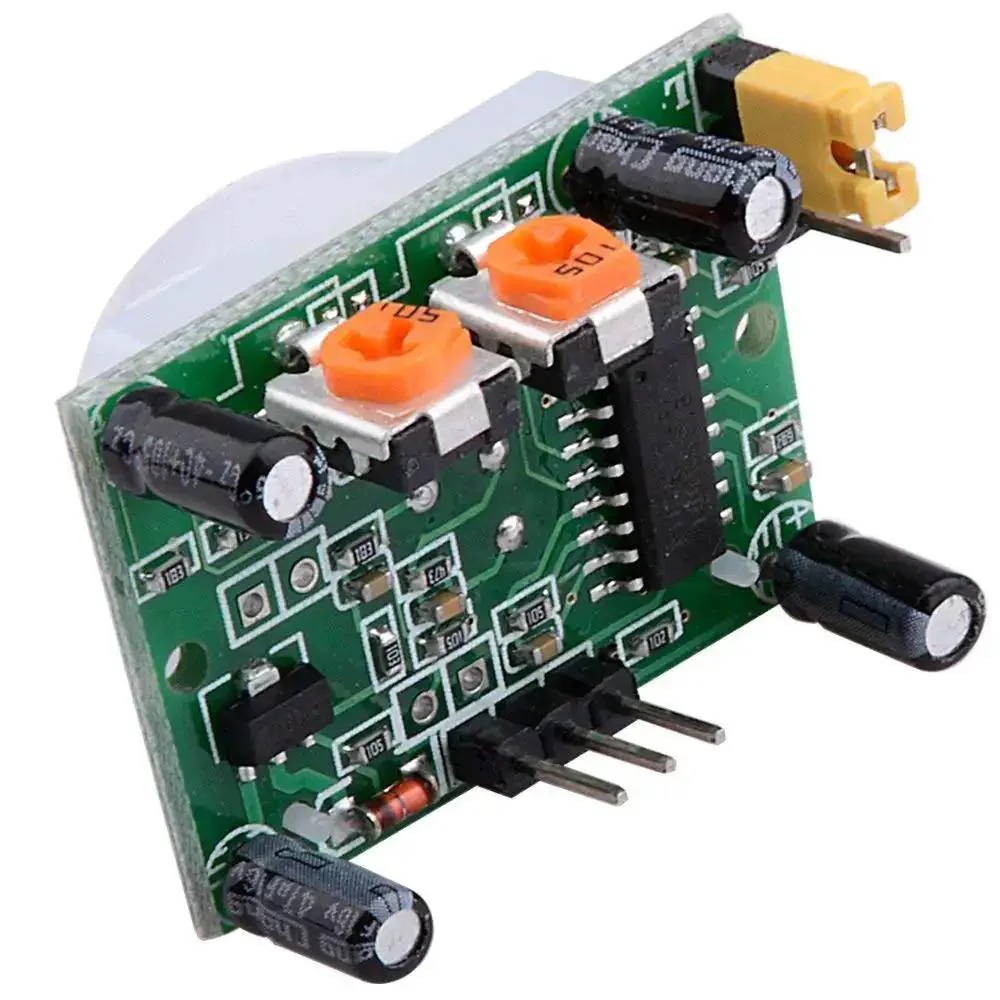 3 Pack HC SR501 PIR Motion Sensor Module For Arduino And Raspberry Pi Plug And Play With Adjustable Delay 0.05 To 200 Seconds Low Power Under 50uA Wide 4.5 To 20V Supply 100 Degree Detection Compact 32x24mm - Image 5