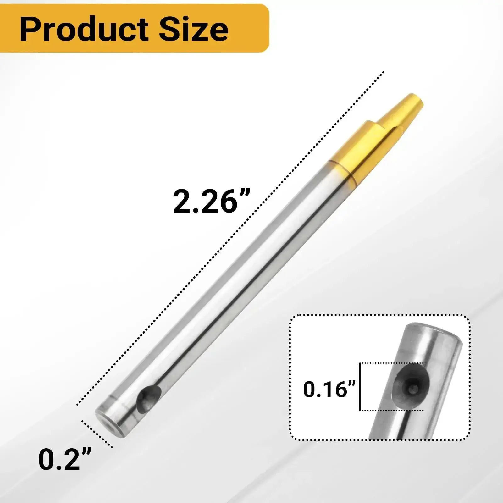 3 Pc Direct Replacement Punch And Die Set For JN1601 Nibbler Pro Grade Blades Kit For Sixteen Gauge Sheet Metal Heavy Duty Steel Construction Easy Fit Replaces A83951 Parts - Image 3