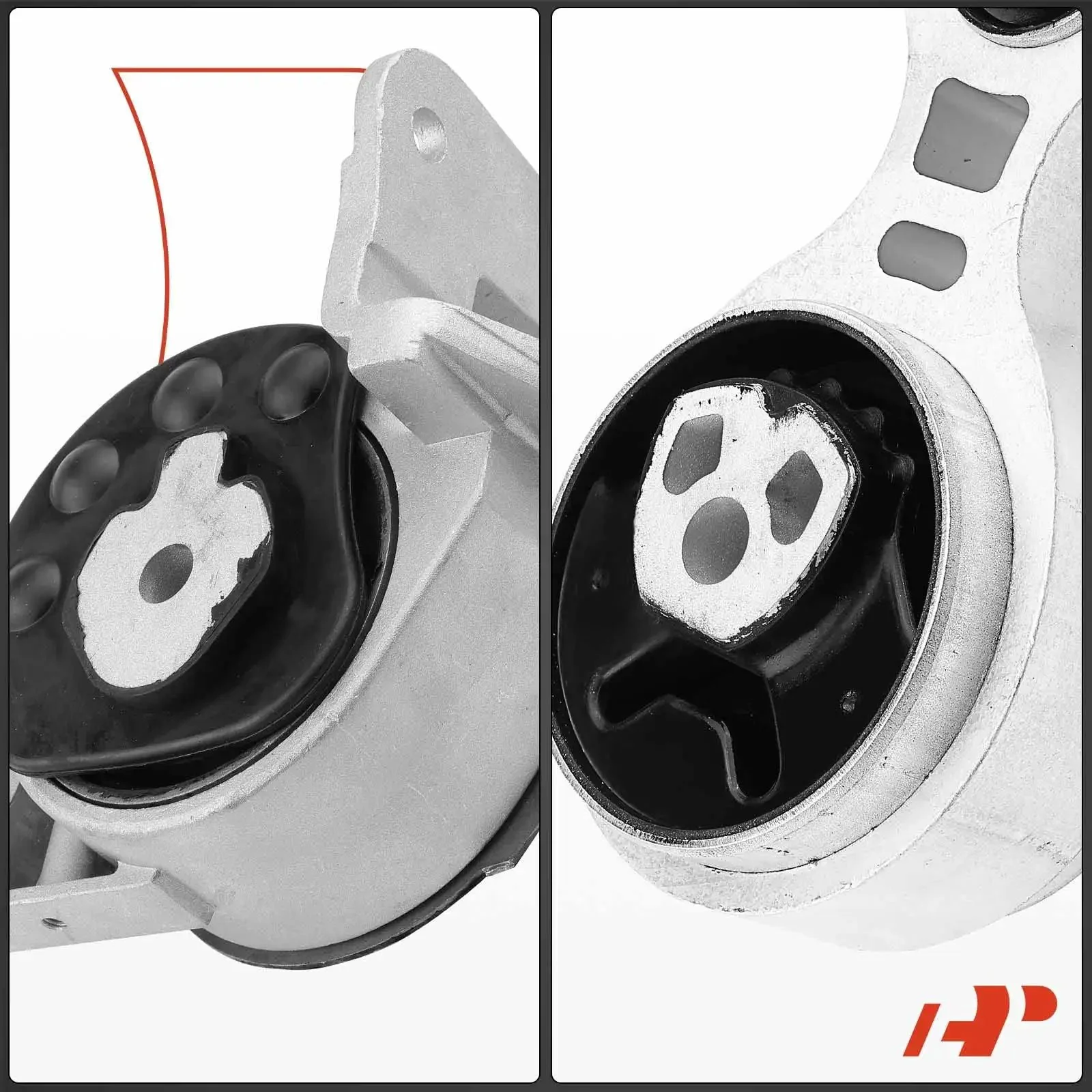 3 Piece Engine Motor Mount And Transmission Torque Strut Set For Ford Fusion 2010 2011 2012 And Mercury Milan 2010 2011 2.5L Automatic Transmission Drop In Replacement With OEM Grade Durability And Vibration Reduction For Smoother Shifts - Image 4