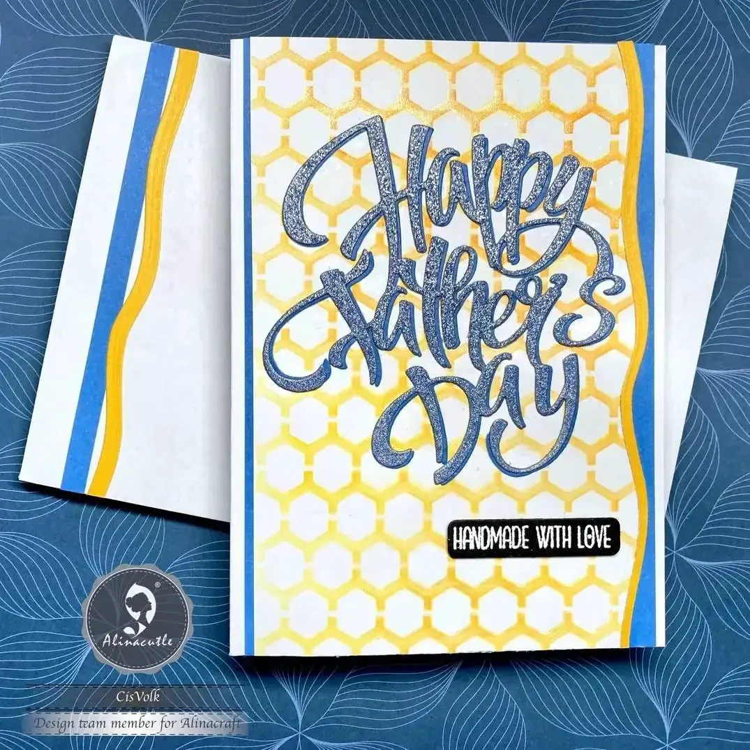 3 Piece Metal Die Cut Set For Card Making And Paper Crafts, Premium Steel Punch Templates For Birthday, Father's Day, And Mother's Day Cards, Cuts Cardstock, Paper, 0.1mm Plastic Sheet, Craft Aluminum Foil, And Foam - Image 7